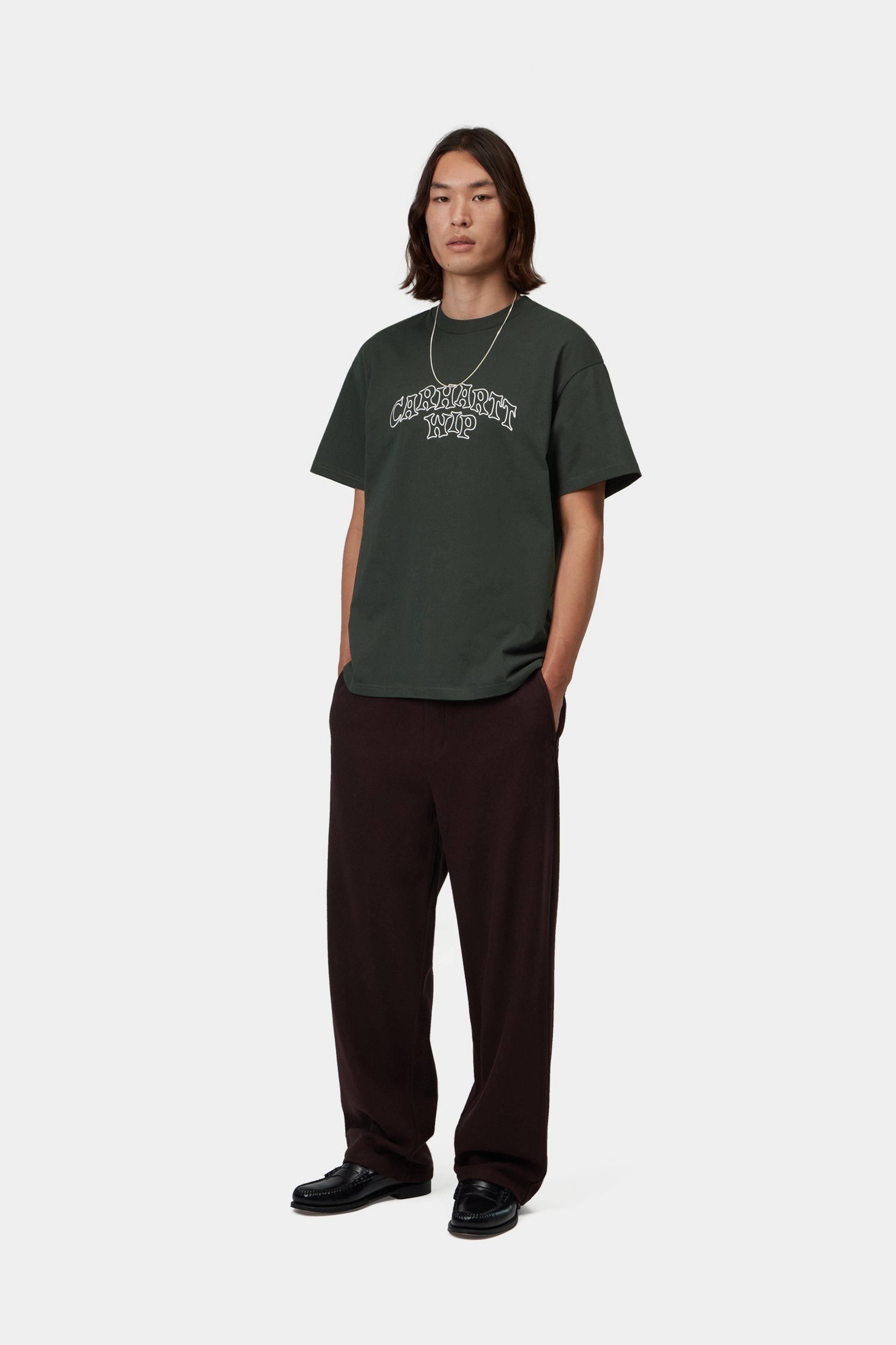 S/S Limn Script T-Shirt - Raven 4