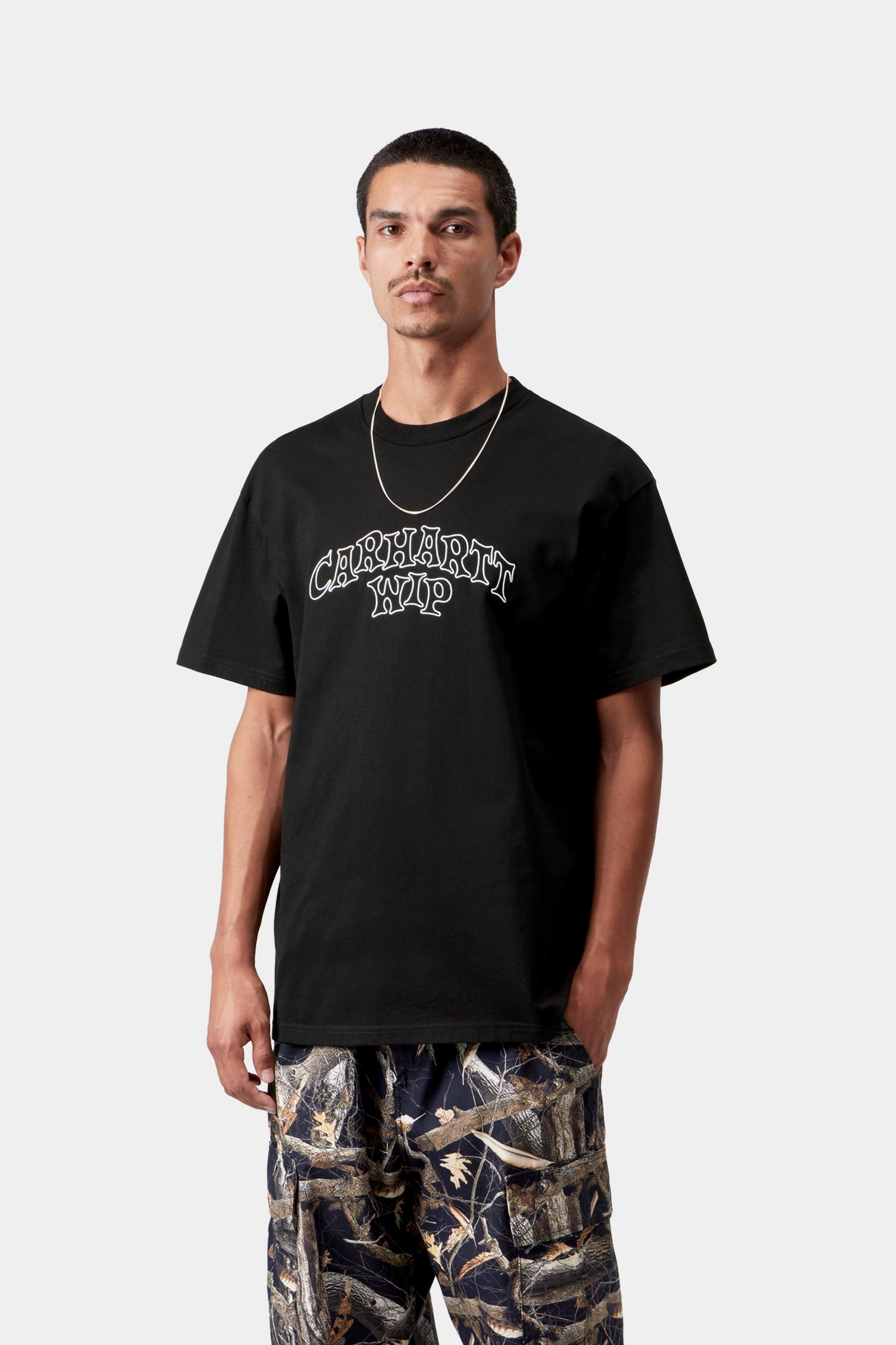 S/S Limn Script T-Shirt - Black 2
