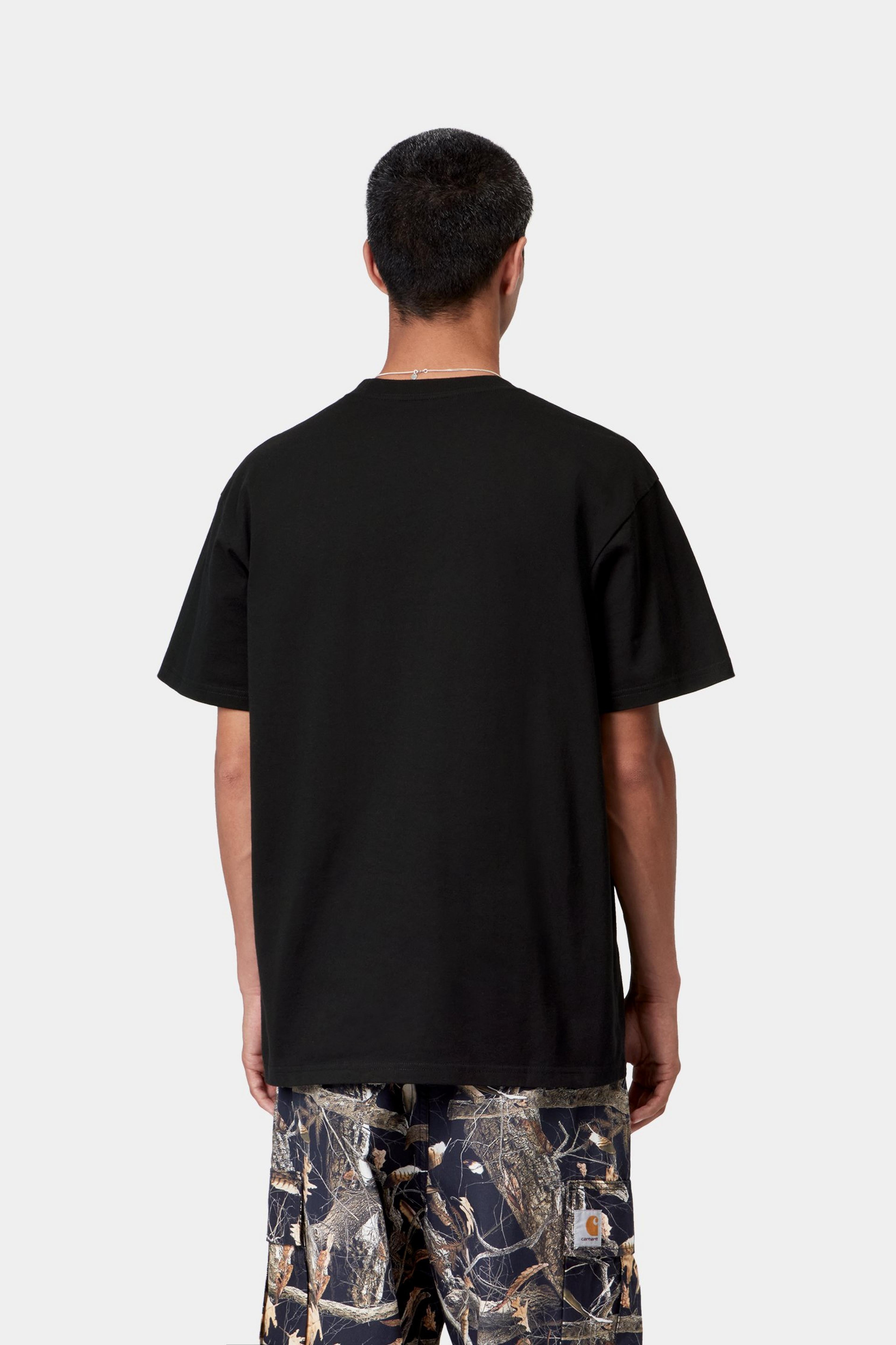 S/S Limn Script T-Shirt - Black 3
