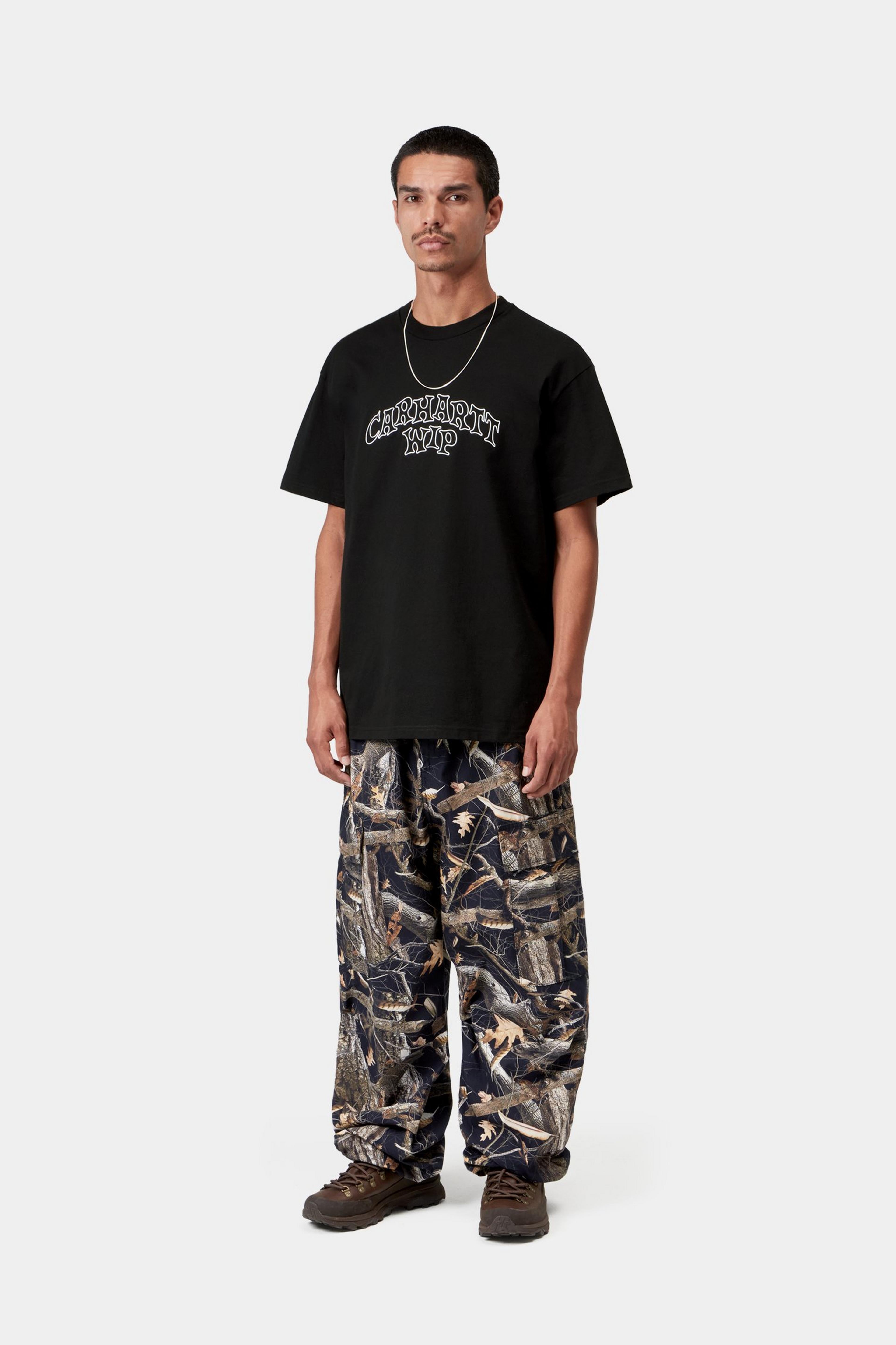 S/S Limn Script T-Shirt - Black 4