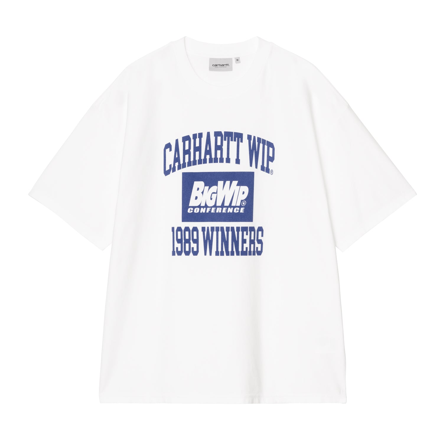 S/S 1989 Winners T-Shirt - White, heavy stone wash