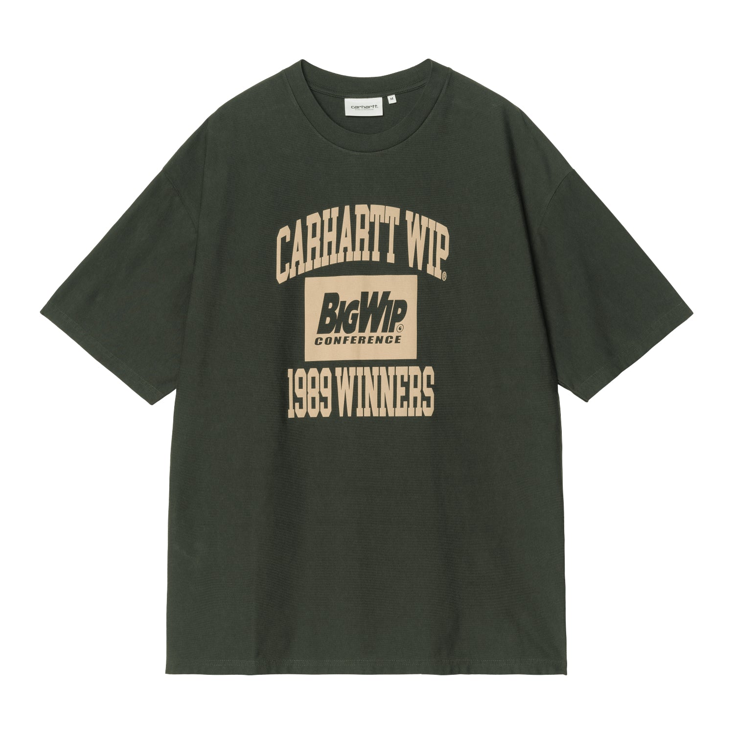 S/S 1989 Winners T-Shirt - Raven heavy stone wash