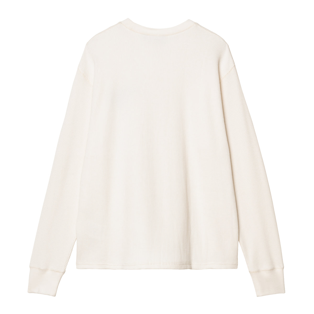 L/S Blackletter Waffle T-Shirt - Wax / Black