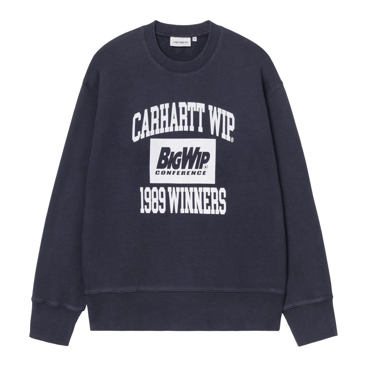 1989 Winners Sweat - Dark Navy, Heavy stone wash 1