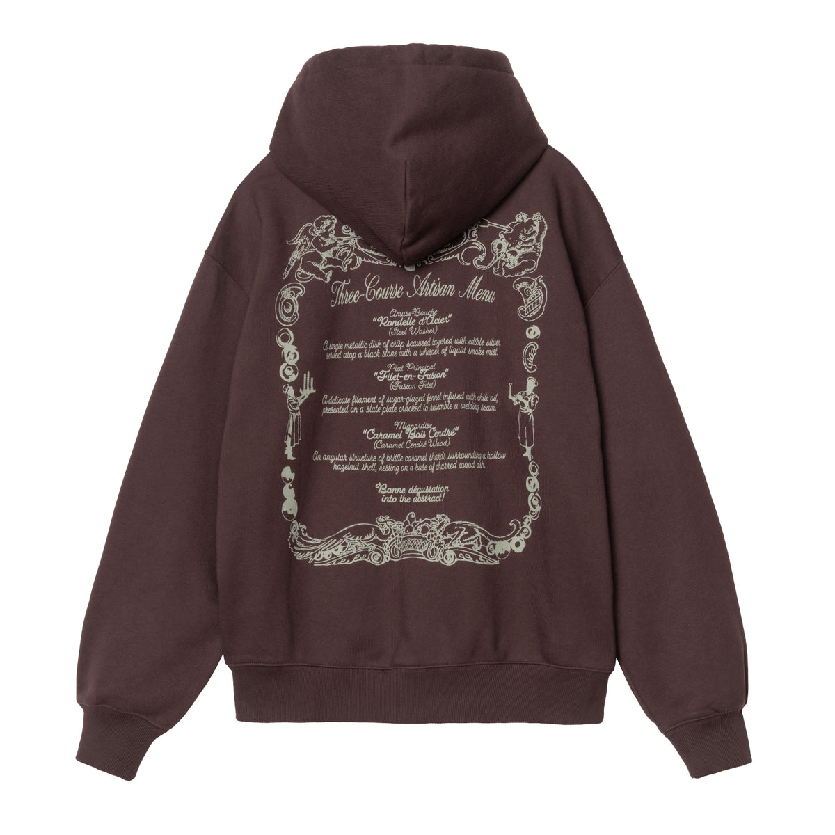 Hooded Chez WIP Jacket - Palisander / Grey
