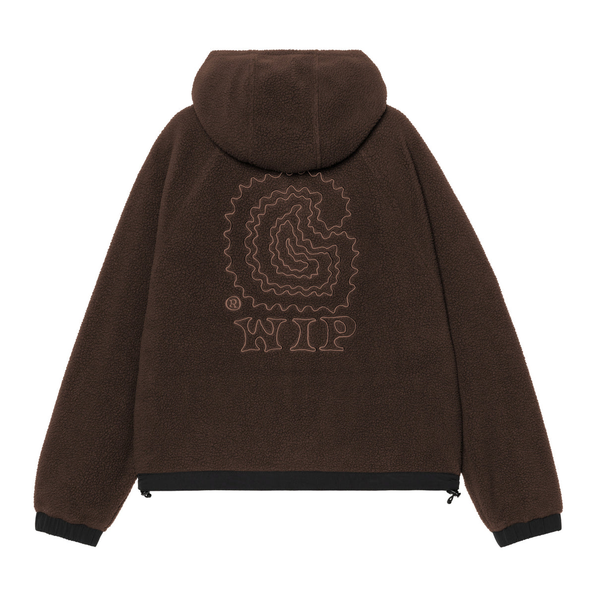 W' Hooded Limn C Fleece Jacket - Tobacco / Brown