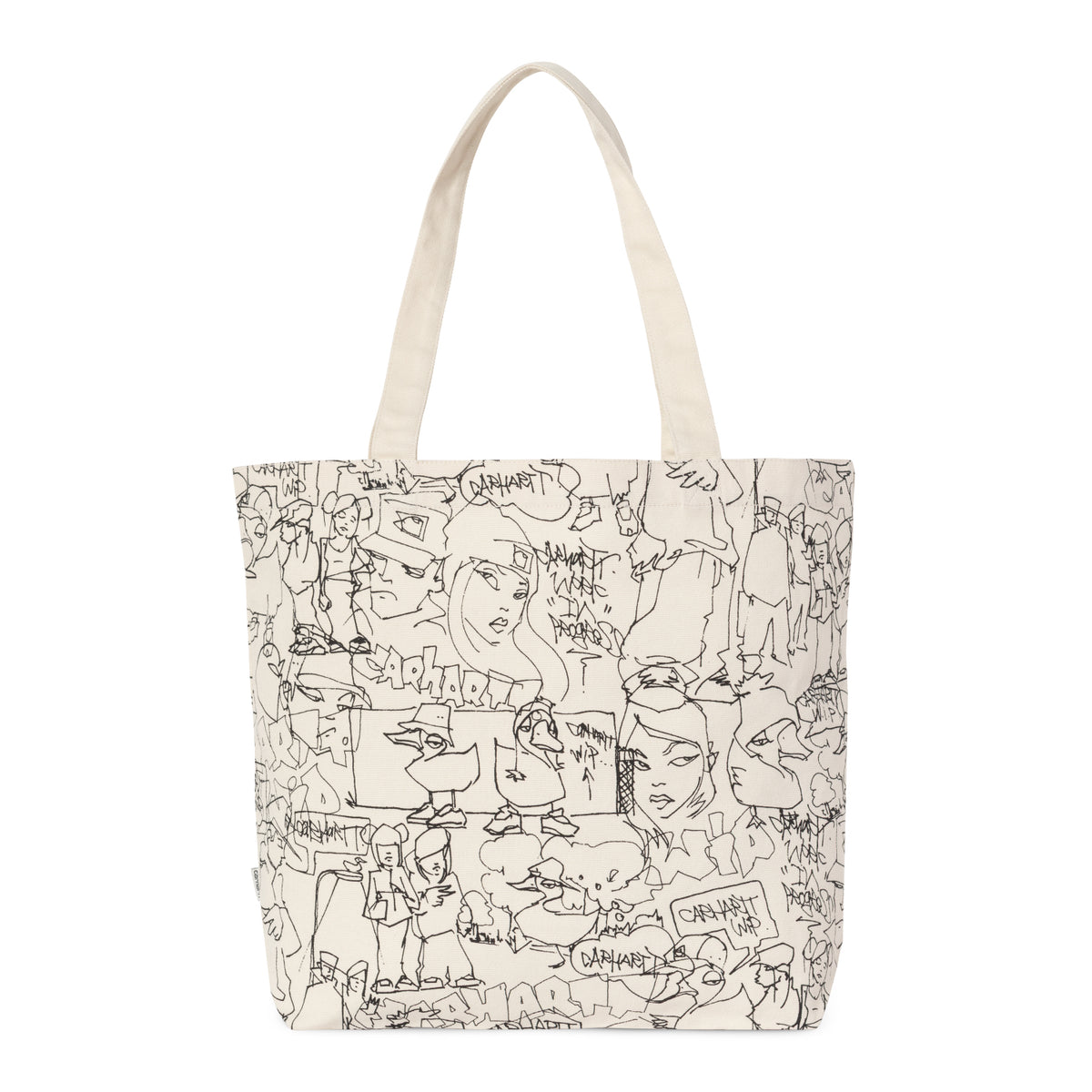 Blinkerfluid Tote - Blinkerfluid Print, Natural