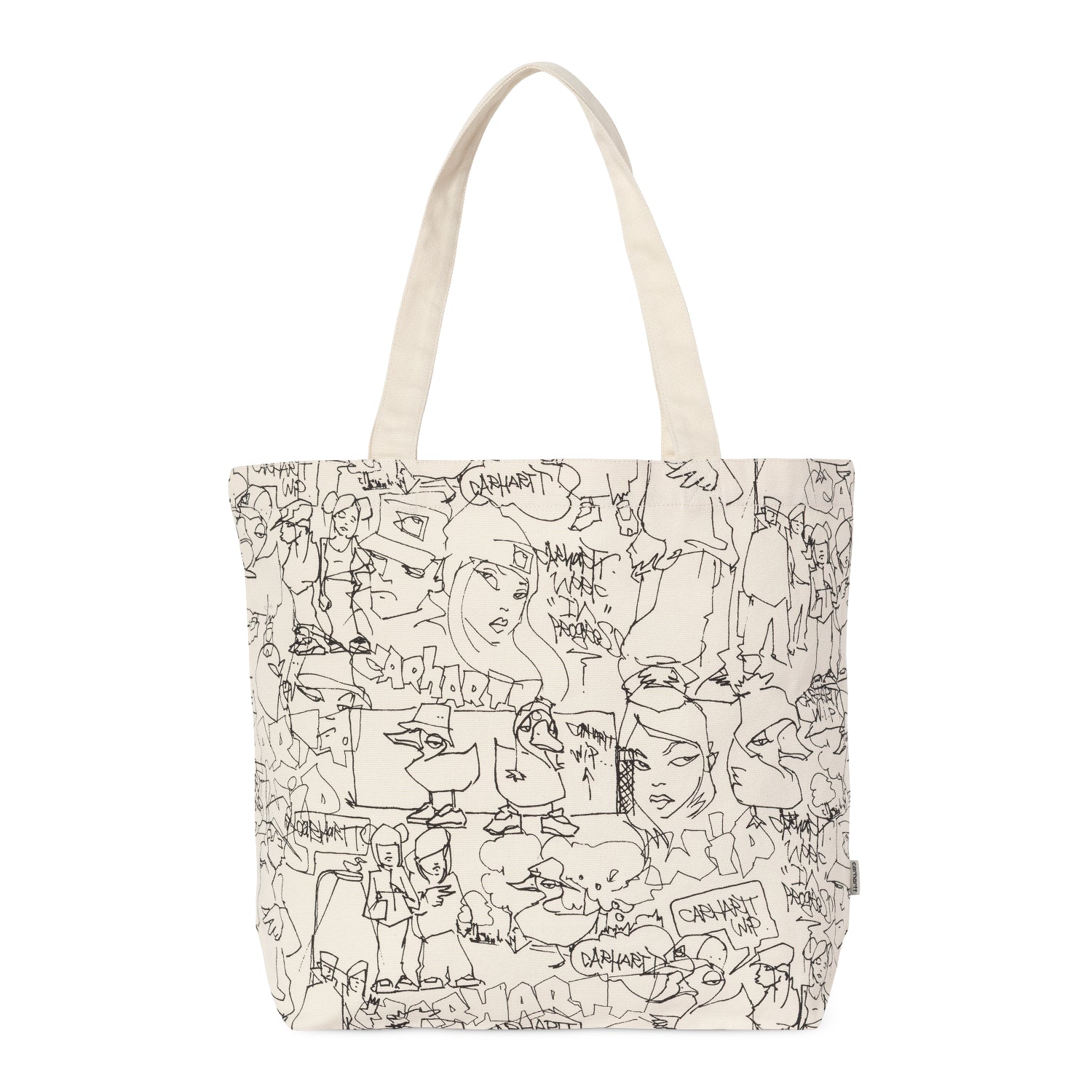 Blinkerfluid Tote - Blinkerfluid Print, Natural 3