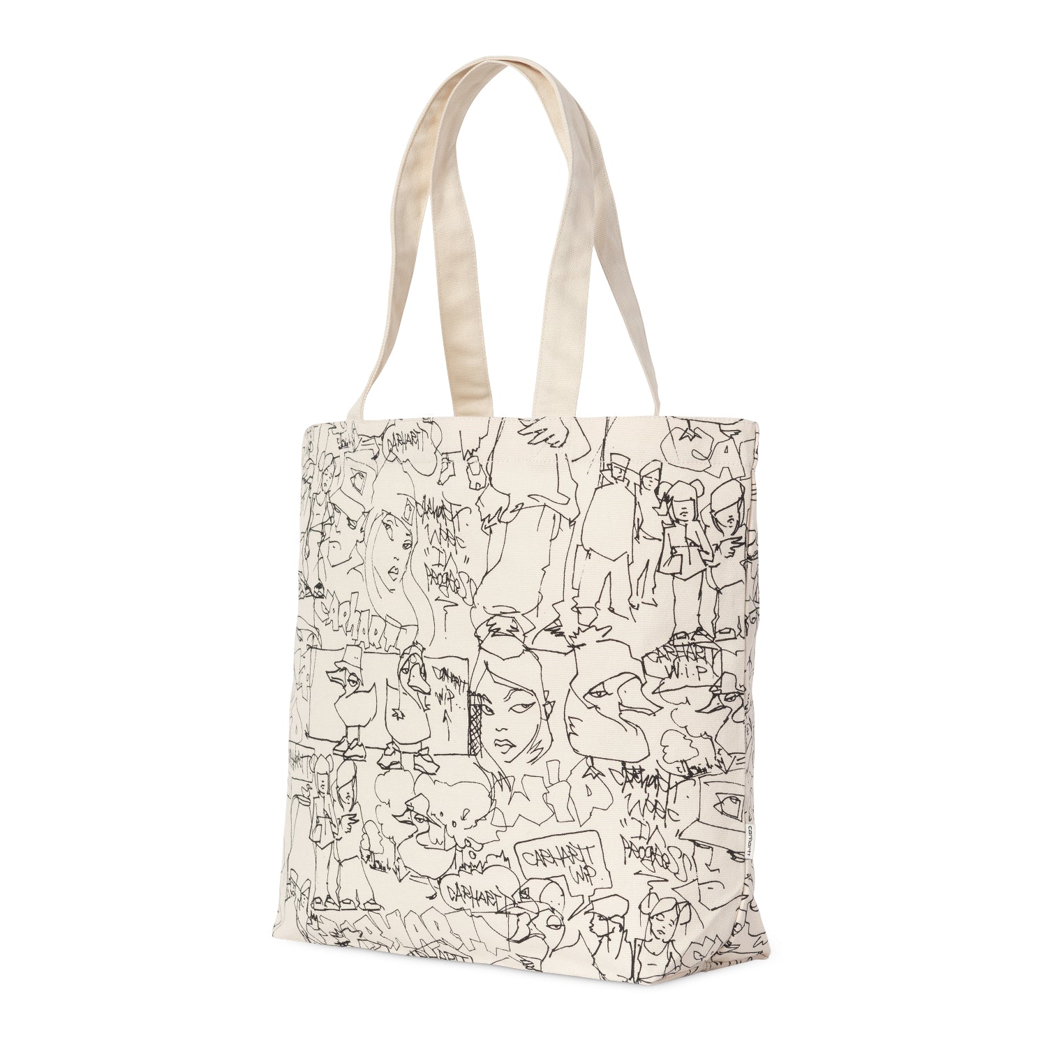 Blinkerfluid Tote - Blinkerfluid Print, Natural 4