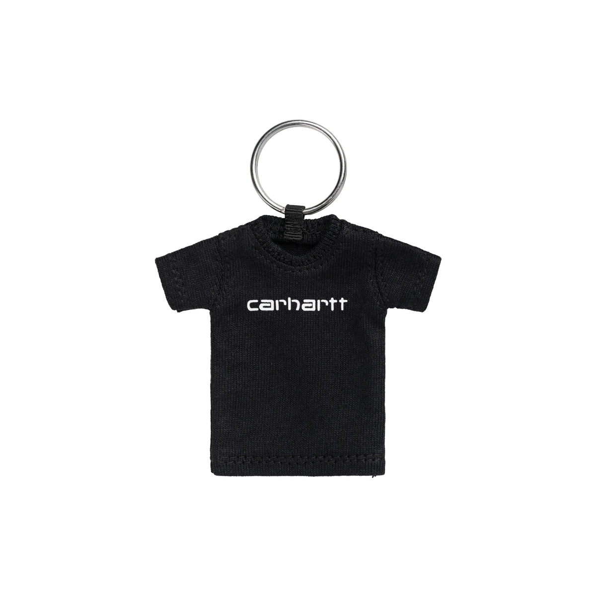 Mini Script T-Shirt Keychain - Black