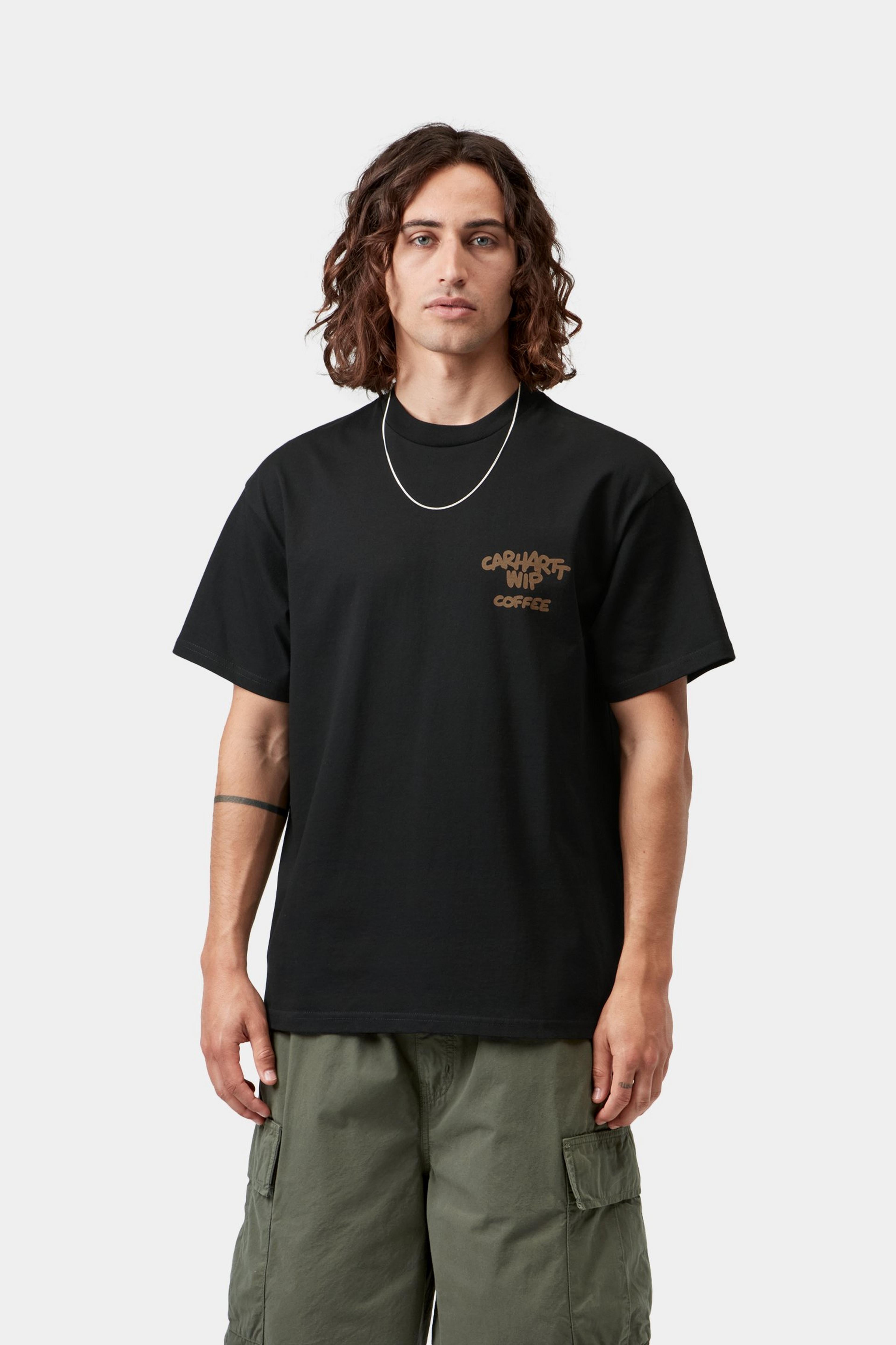 S/S Coffee Break T-Shirt - Black