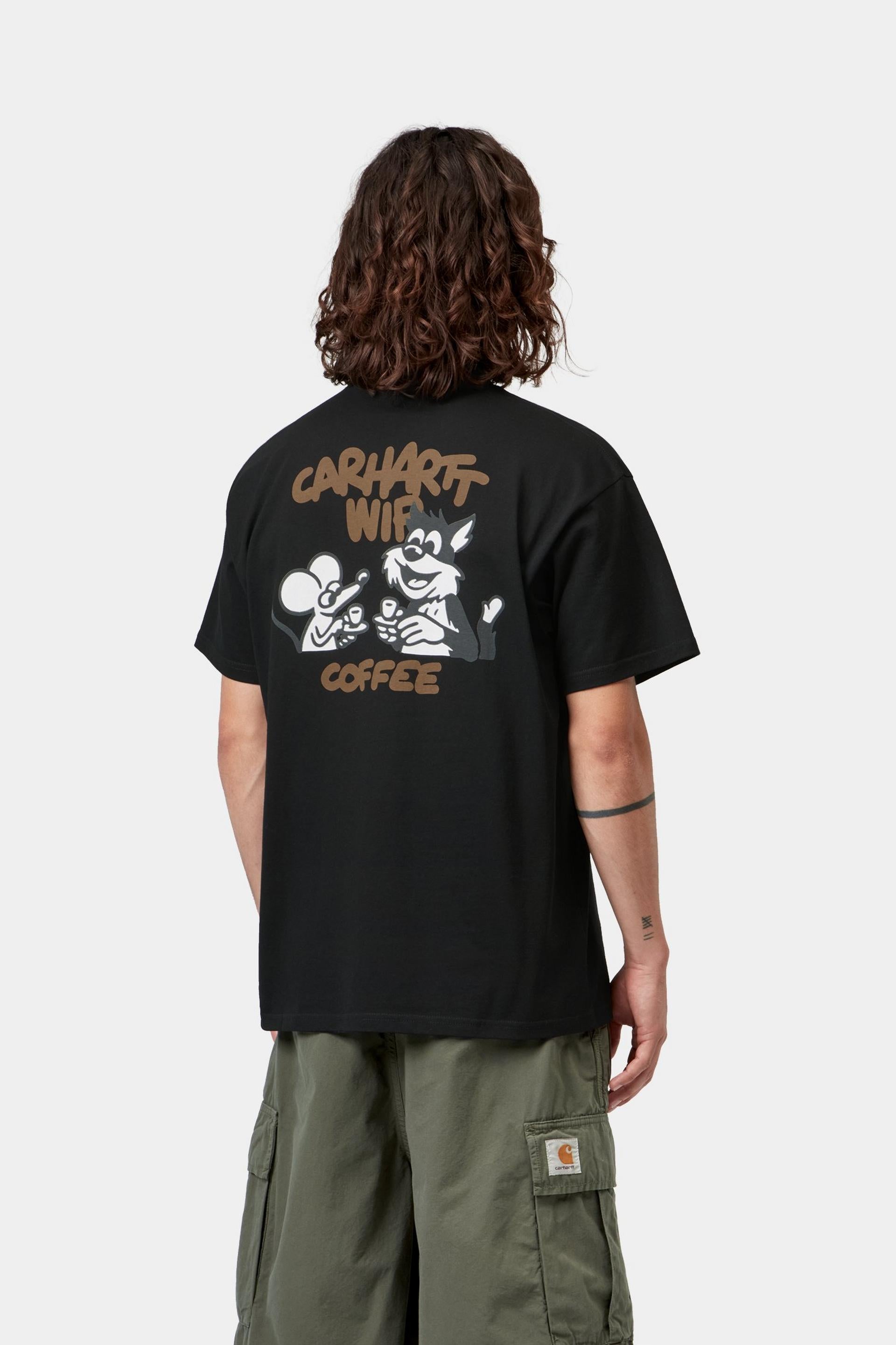 S/S Coffee Break T-Shirt - Black 3