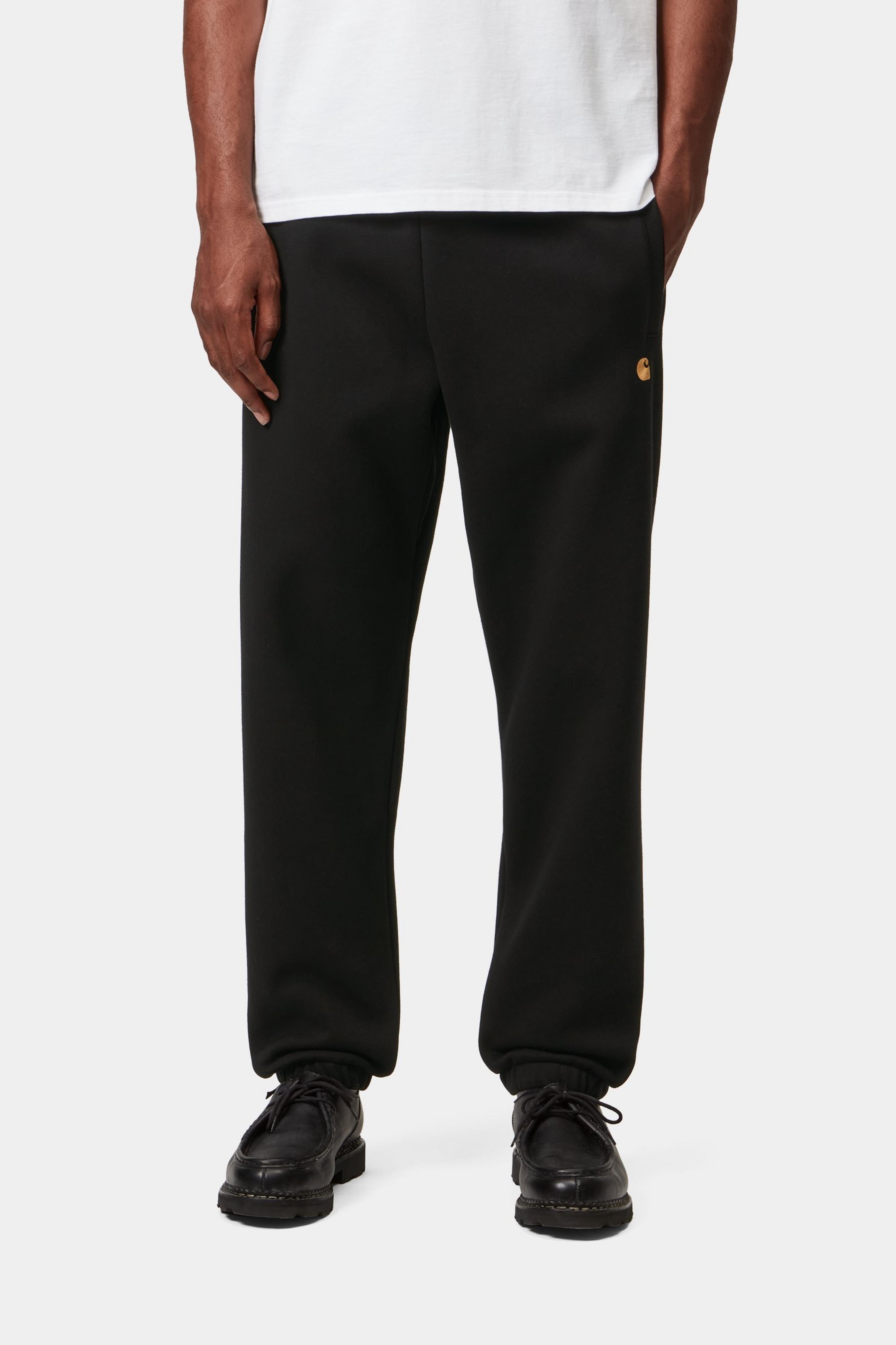 Chase Sweat Pant - Black / Gold 2