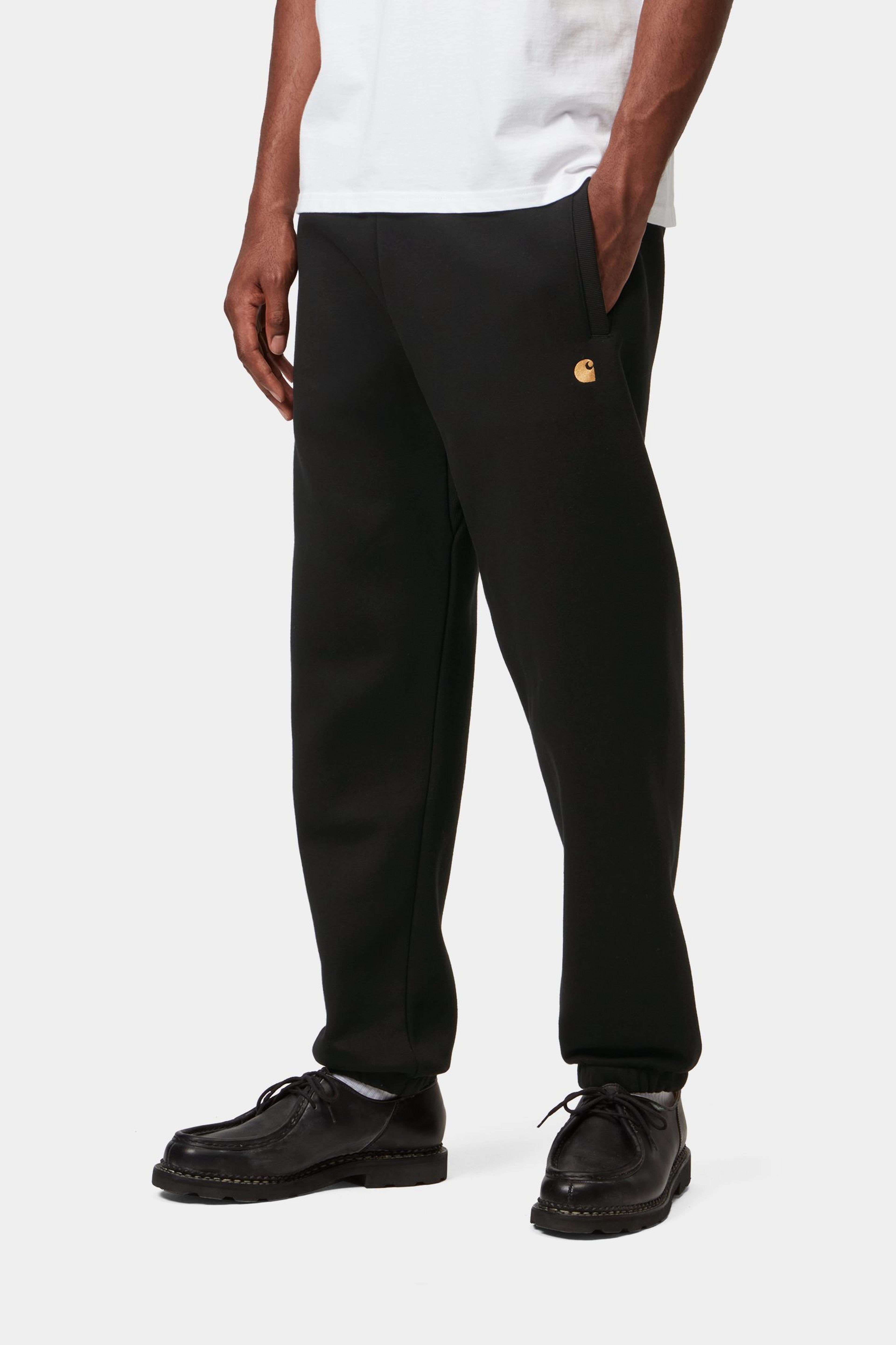 Chase Sweat Pant - Black / Gold 3