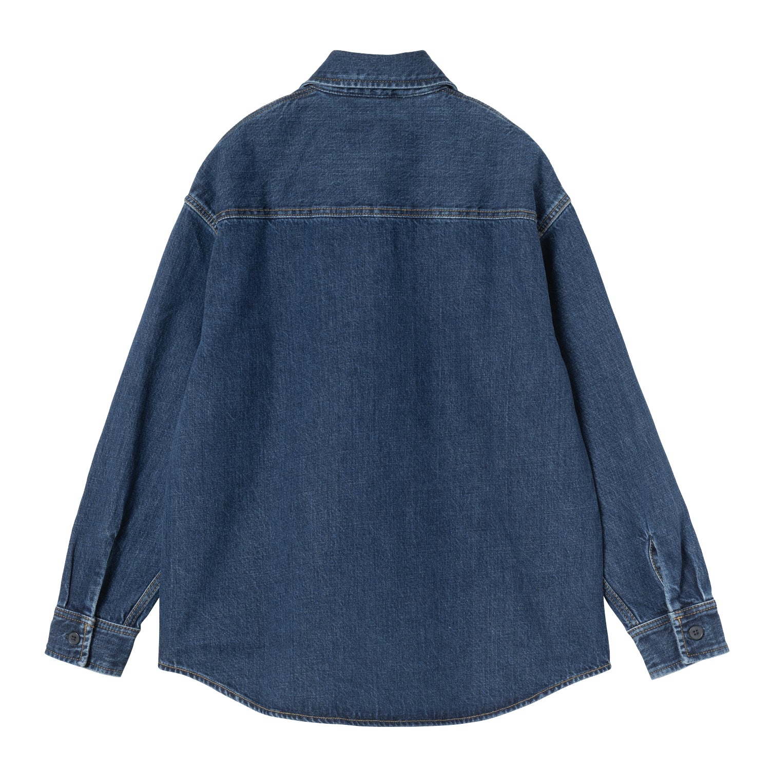 W' Marly Shirt Jac - Blue heavy stone wash 2