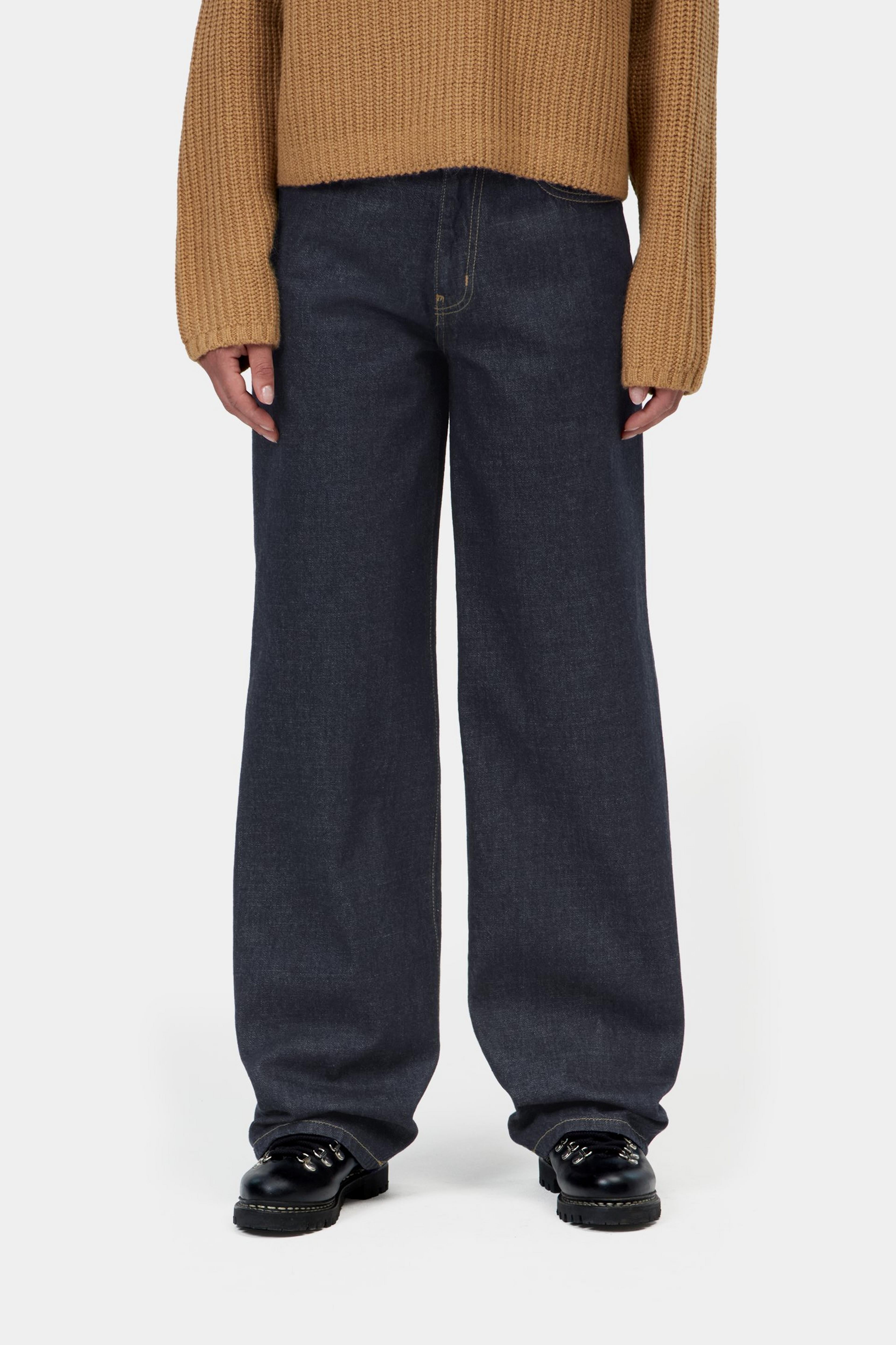 W' Lavine Pant - Blue, Rinsed 2
