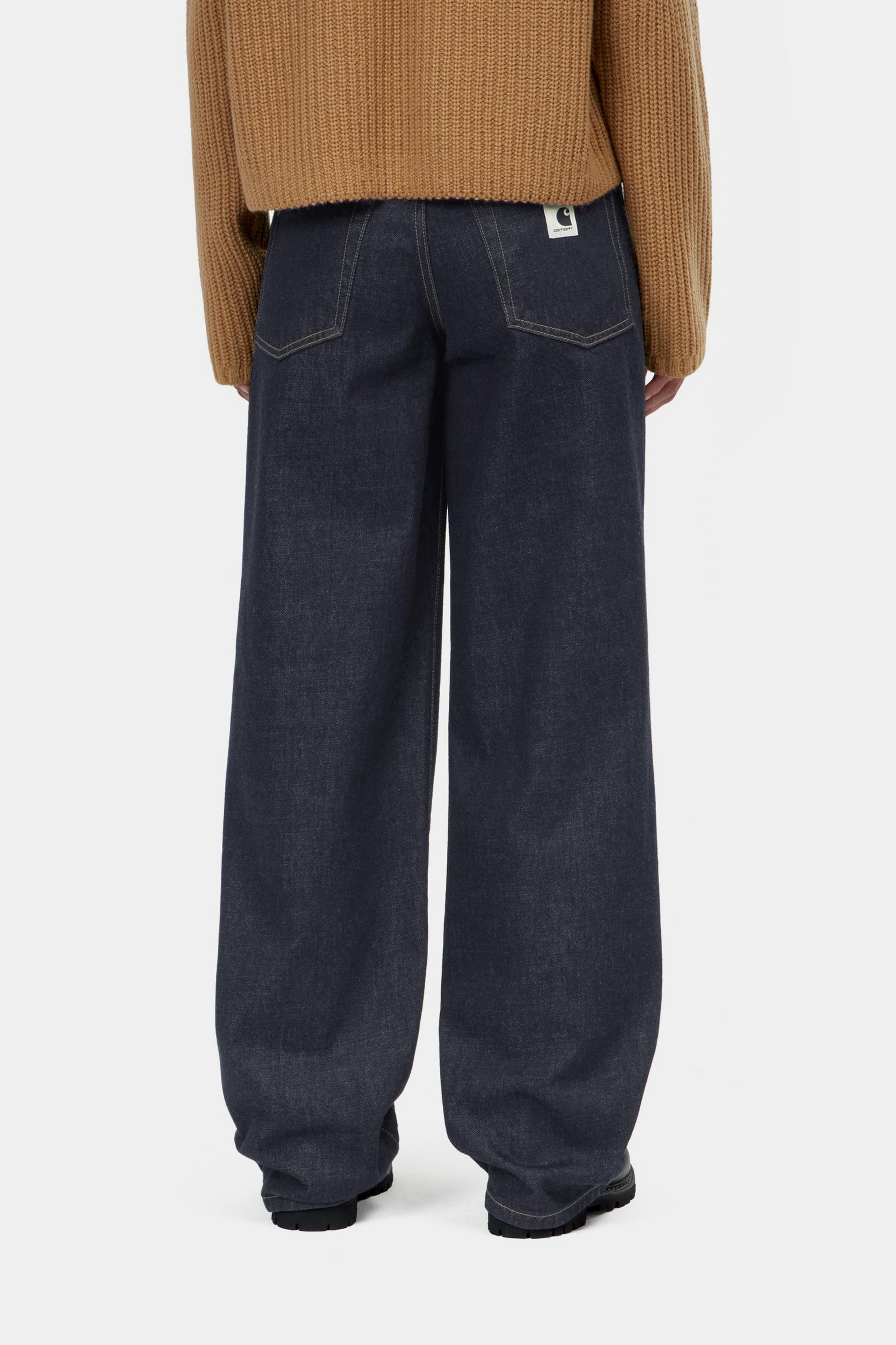 W' Lavine Pant - Blue, Rinsed 4