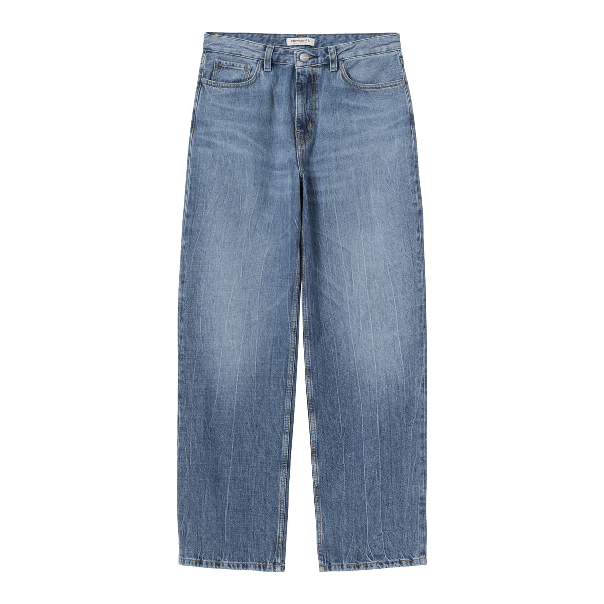 W' Lavine Pant - Blue marble used wash