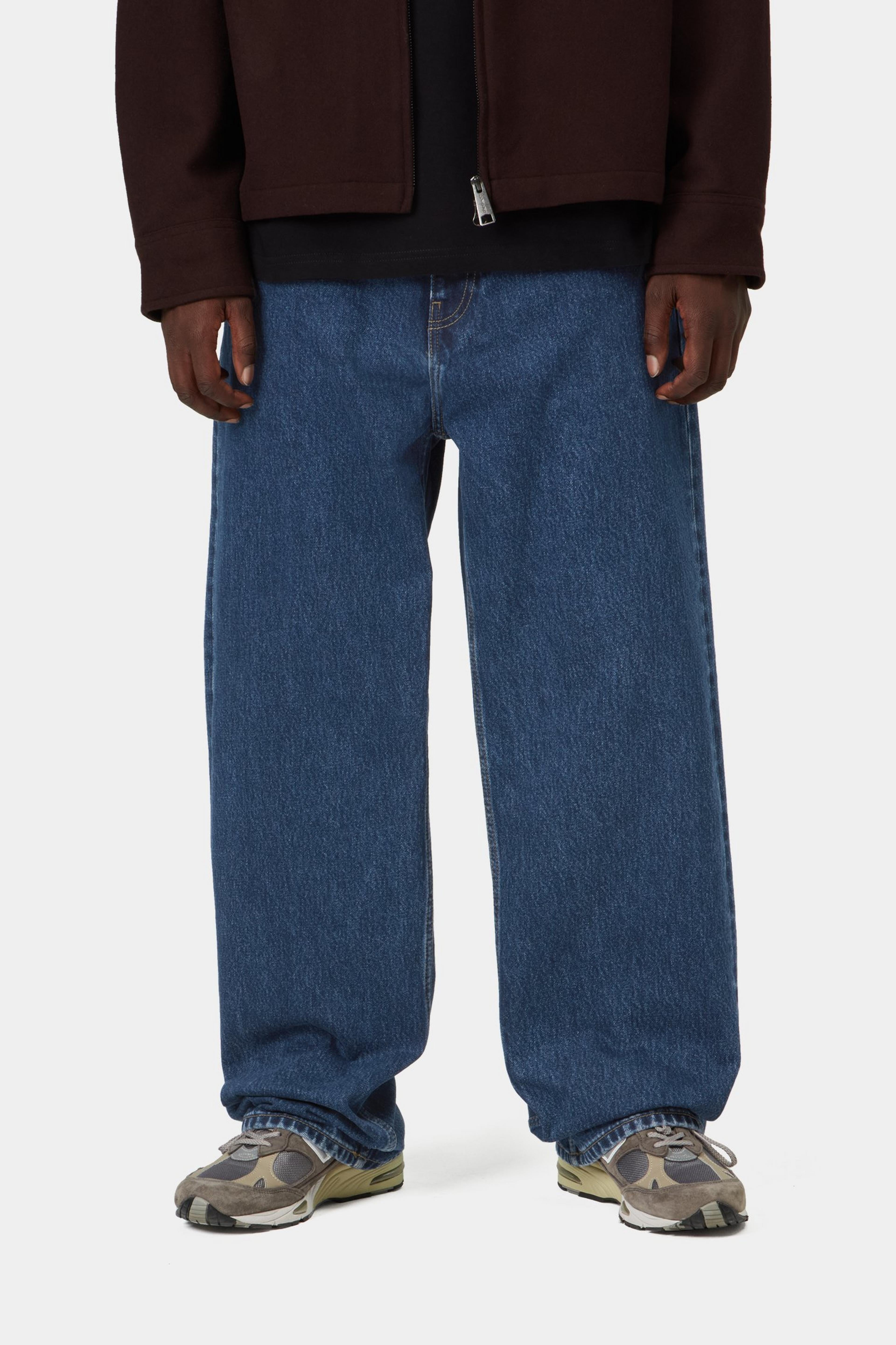 Payson Pant - Blue, Stone washed 2