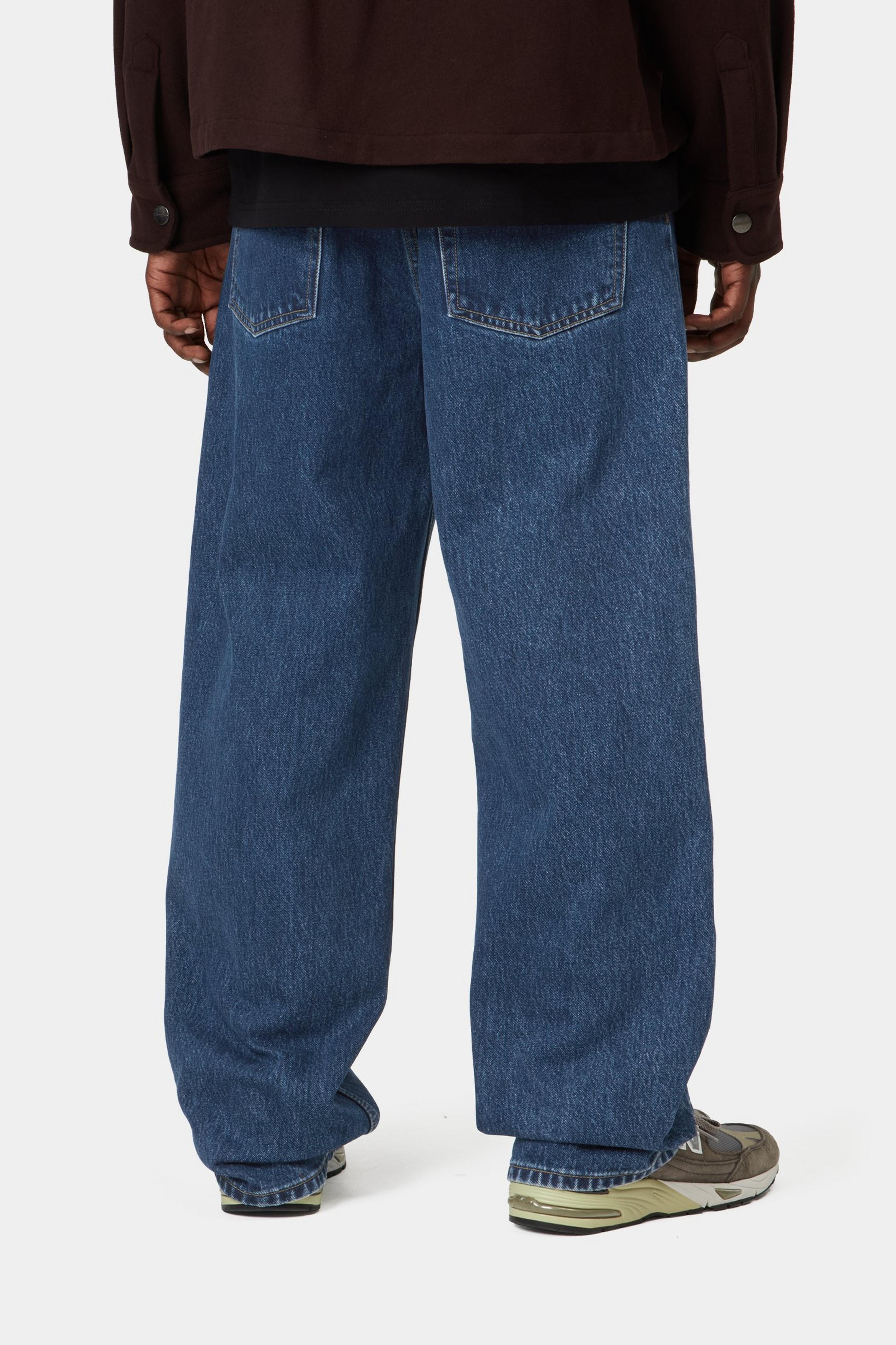 Payson Pant - Blue, Stone washed 4