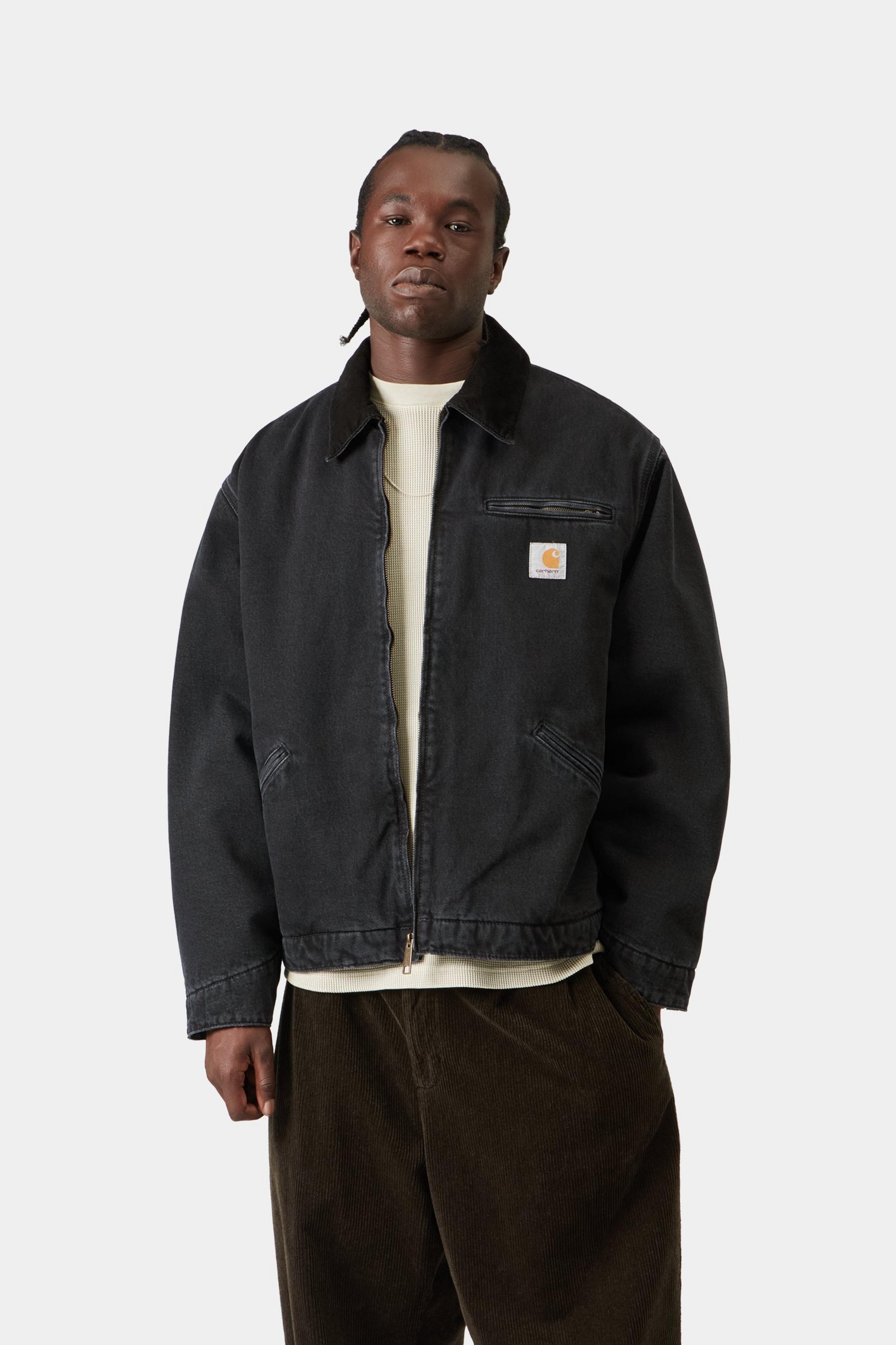 OG Detroit Jacket - Black / Black stone washed 2