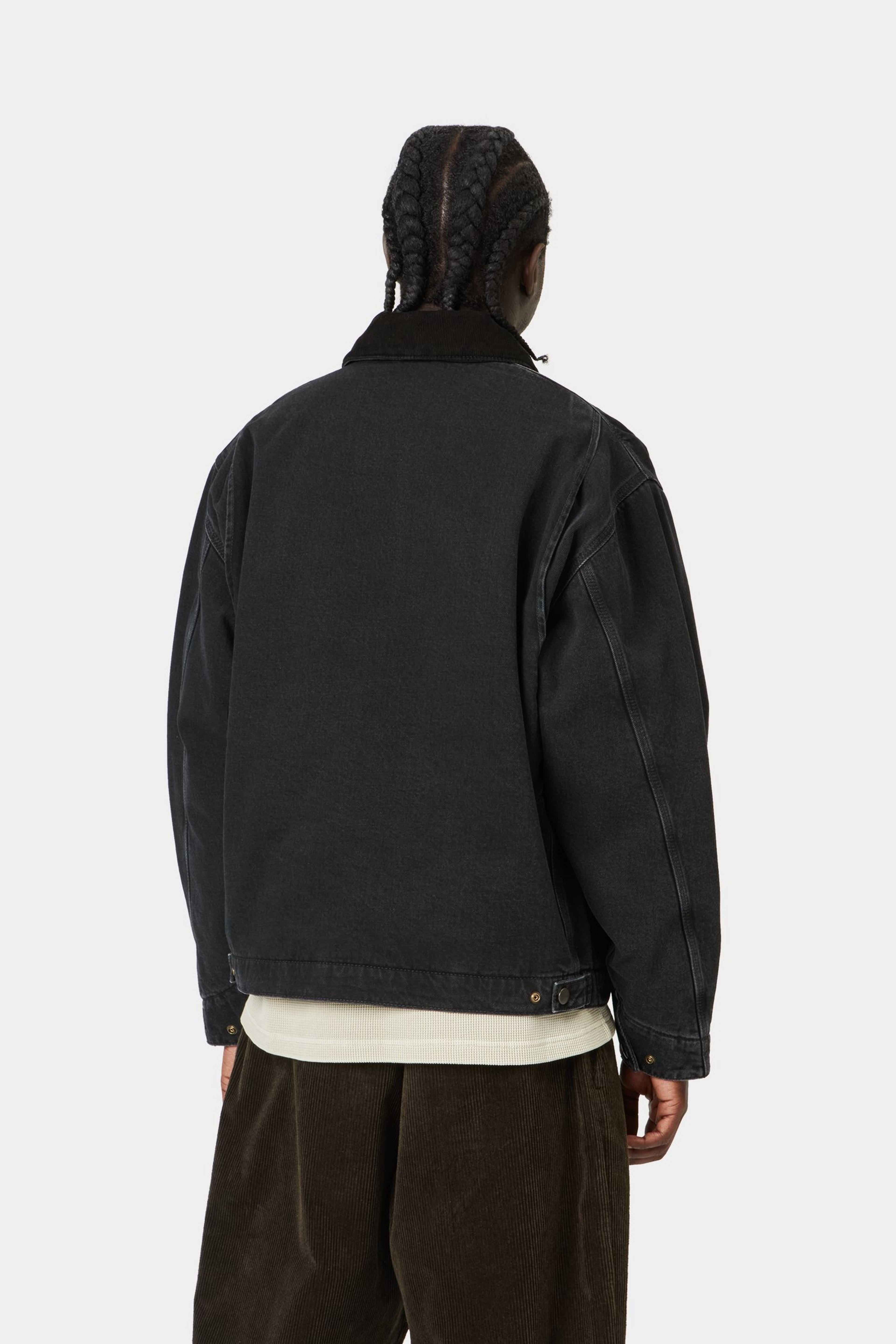 OG Detroit Jacket - Black / Black stone washed 3