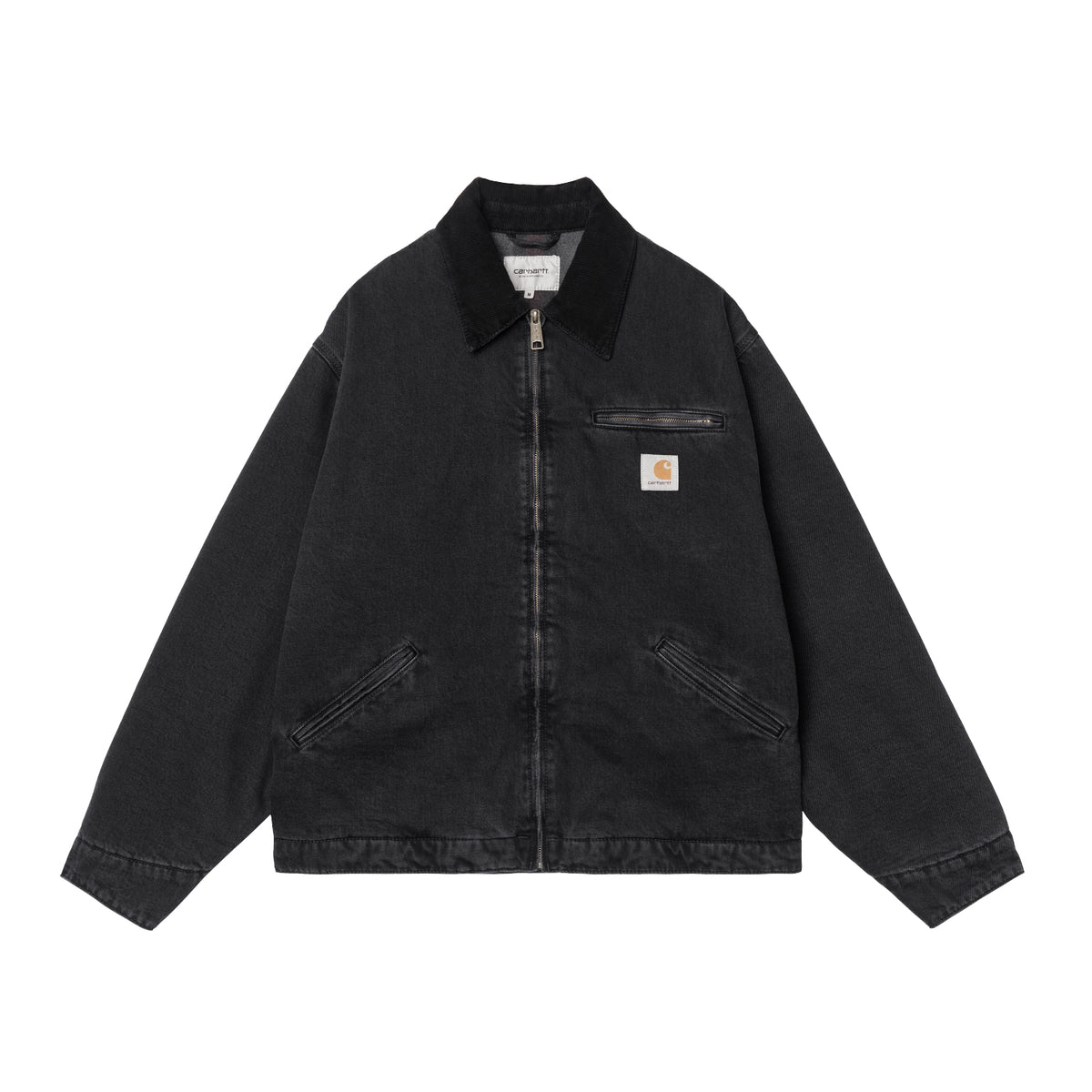 OG Detroit Jacket - Black / Black stone washed
