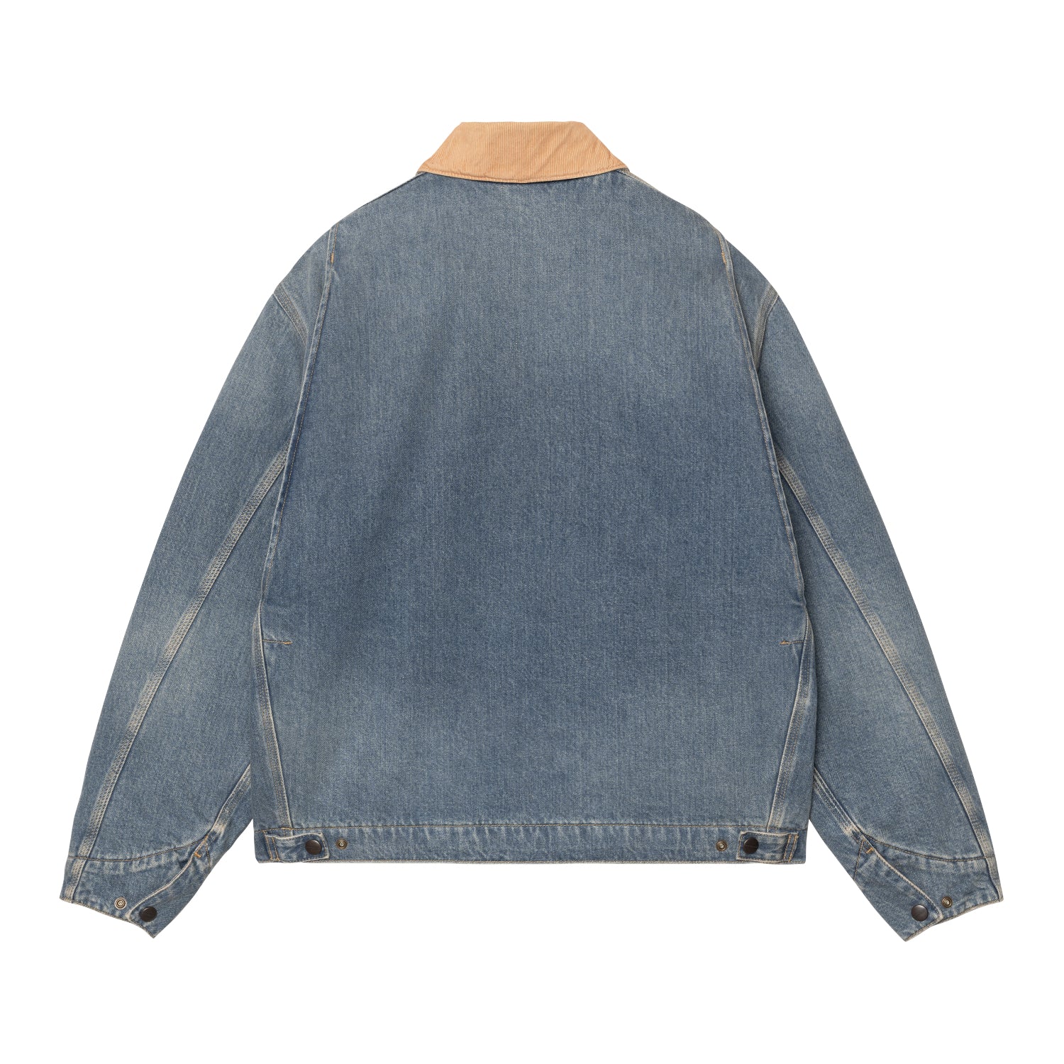 OG Detroit Jacket - Blue / Dusty H Brown old used wash 2