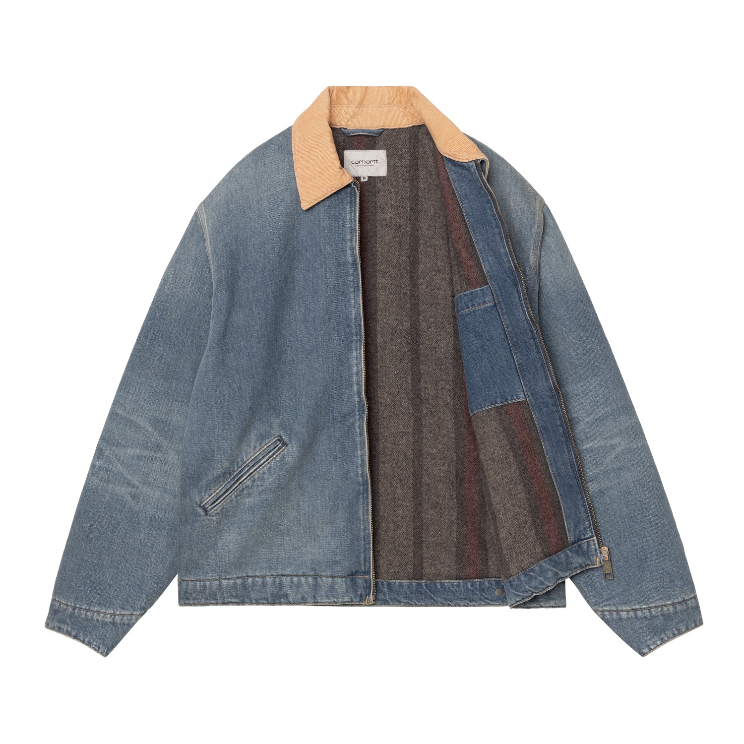 OG Detroit Jacket - Blue / Dusty H Brown old used wash 3