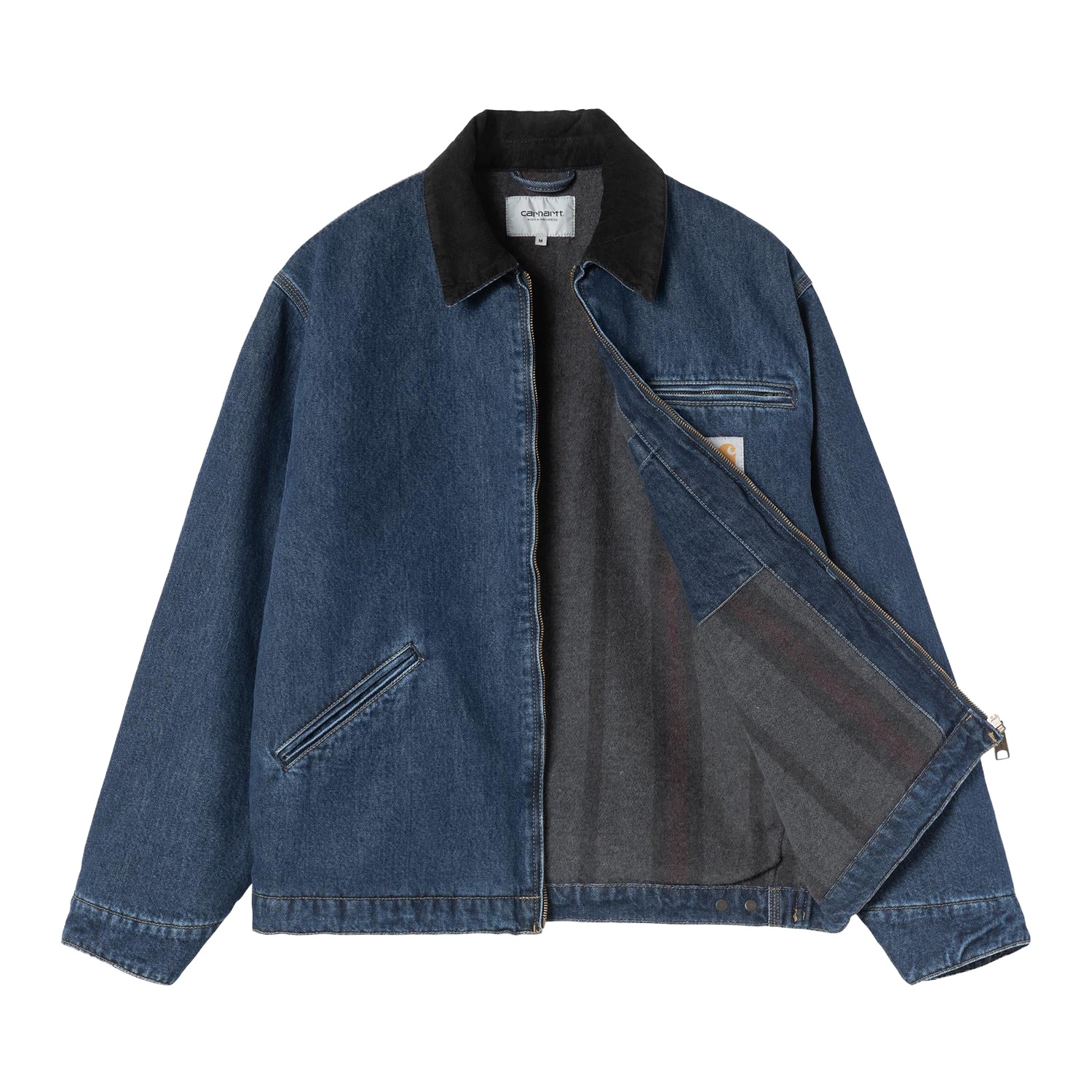 OG Detroit Jacket - Blue / Black stone washed 4