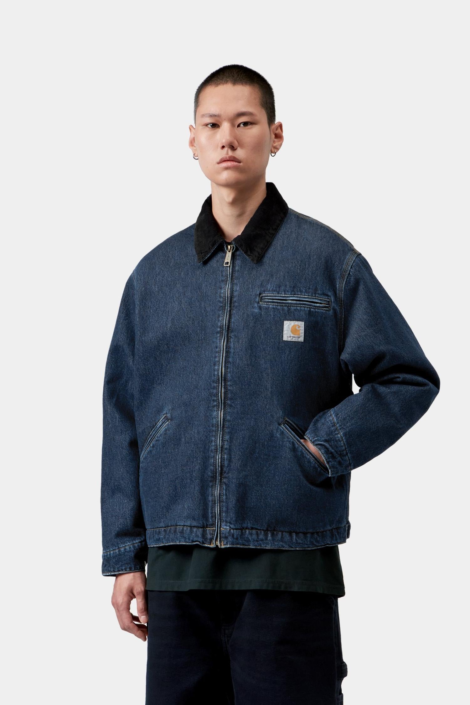 OG Detroit Jacket - Blue / Black stone washed 6