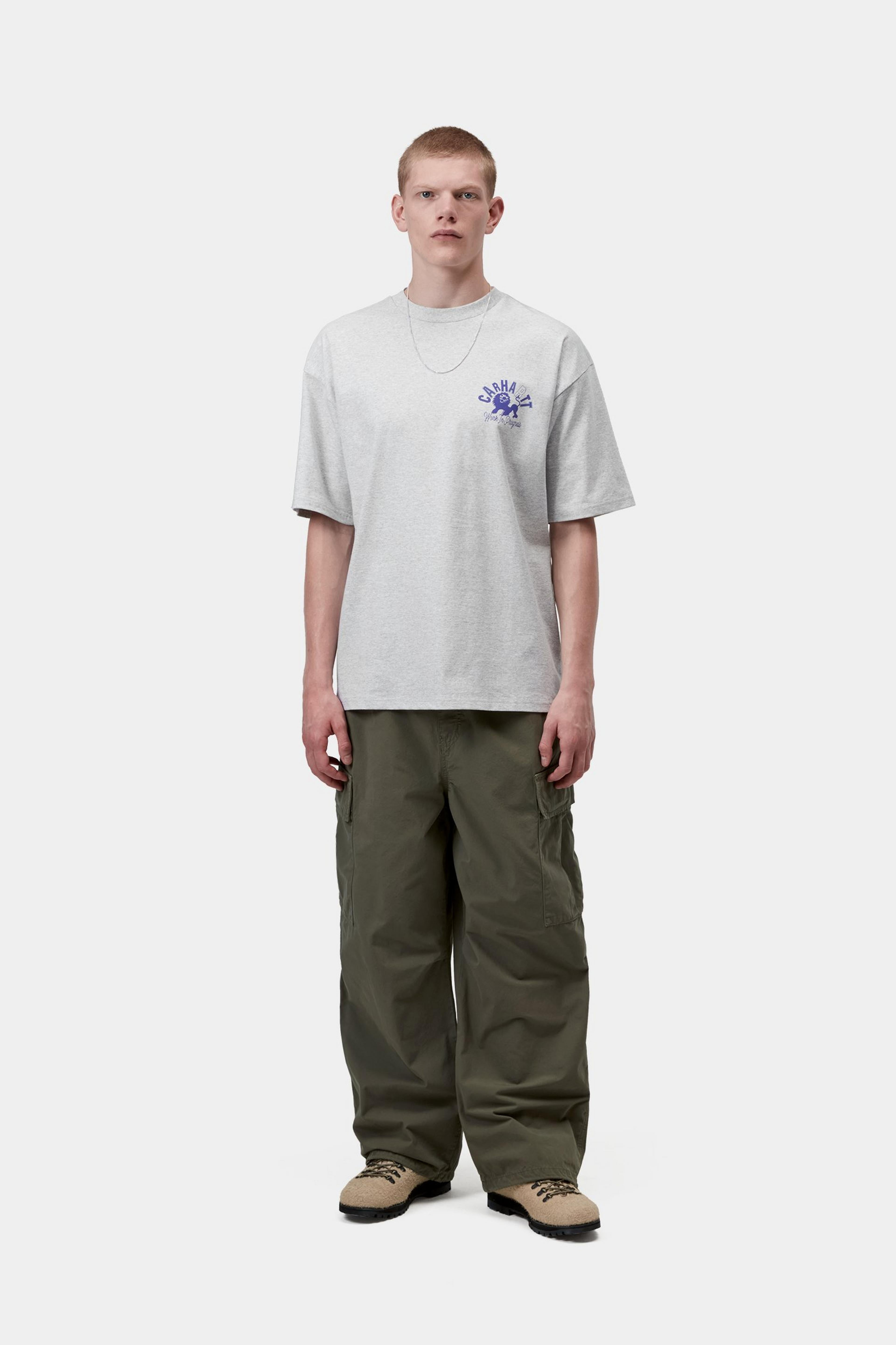 S/S Well Built T-Shirt - Ash Heather