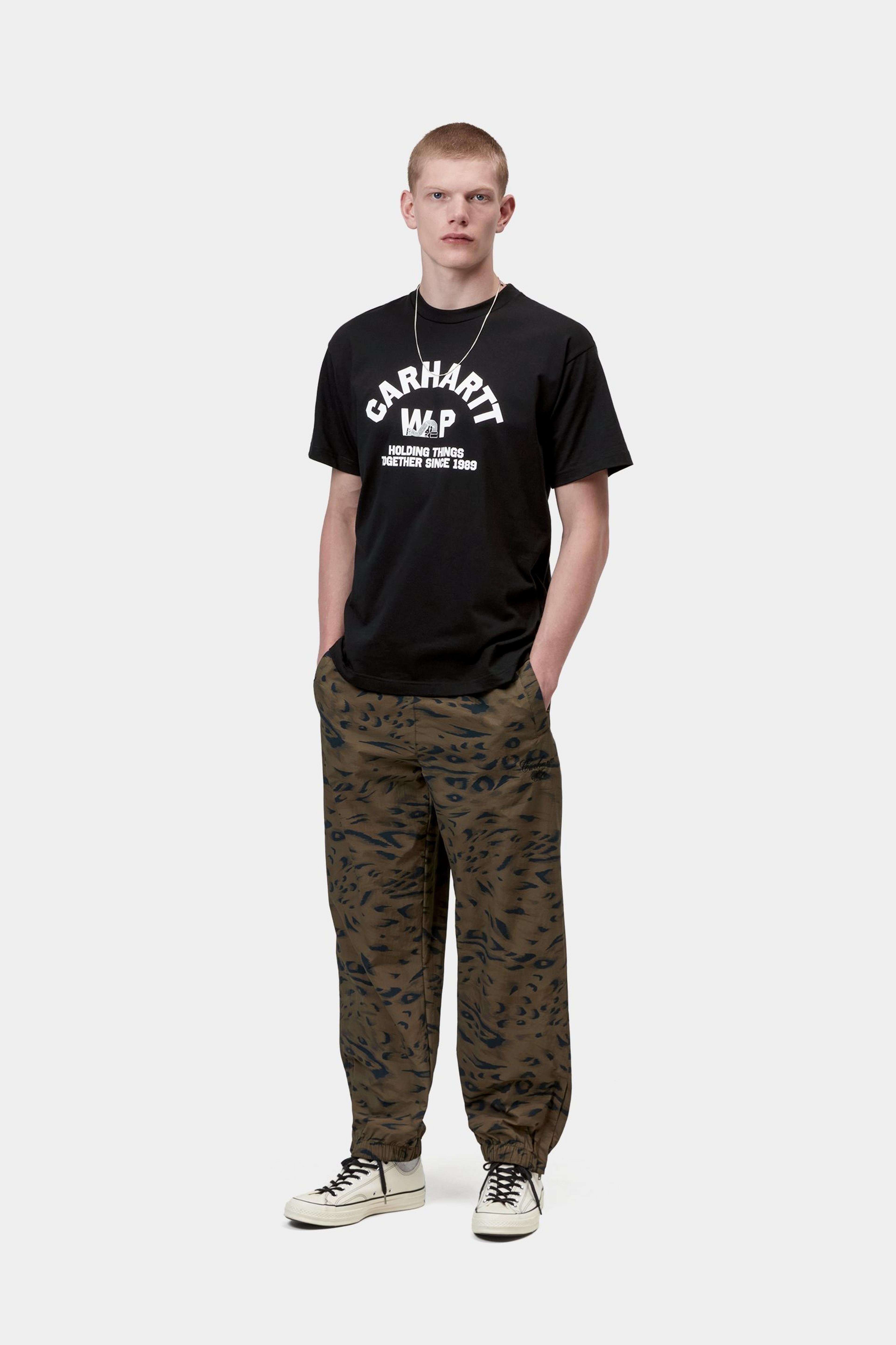 S/S Column T-Shirt - Black 4