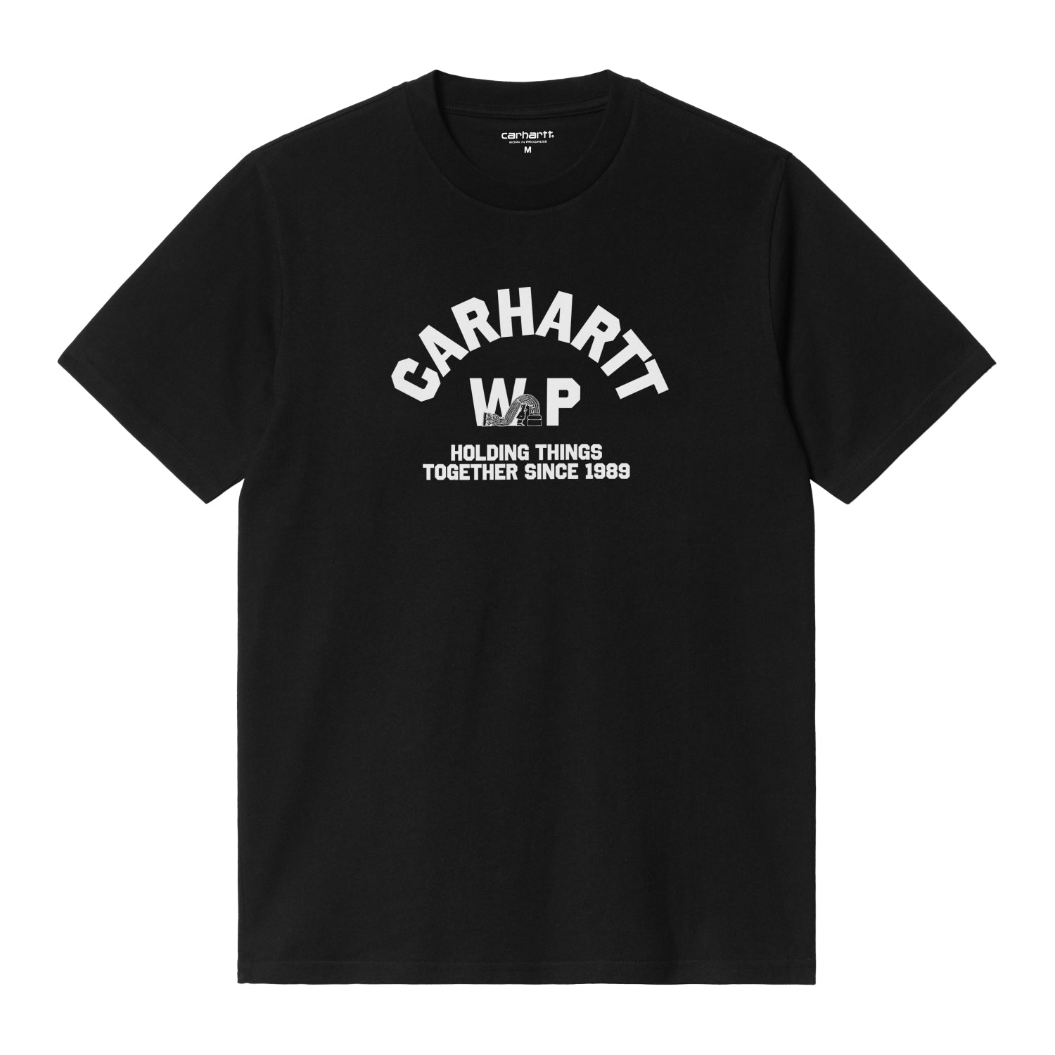 S/S Column T-Shirt - Black