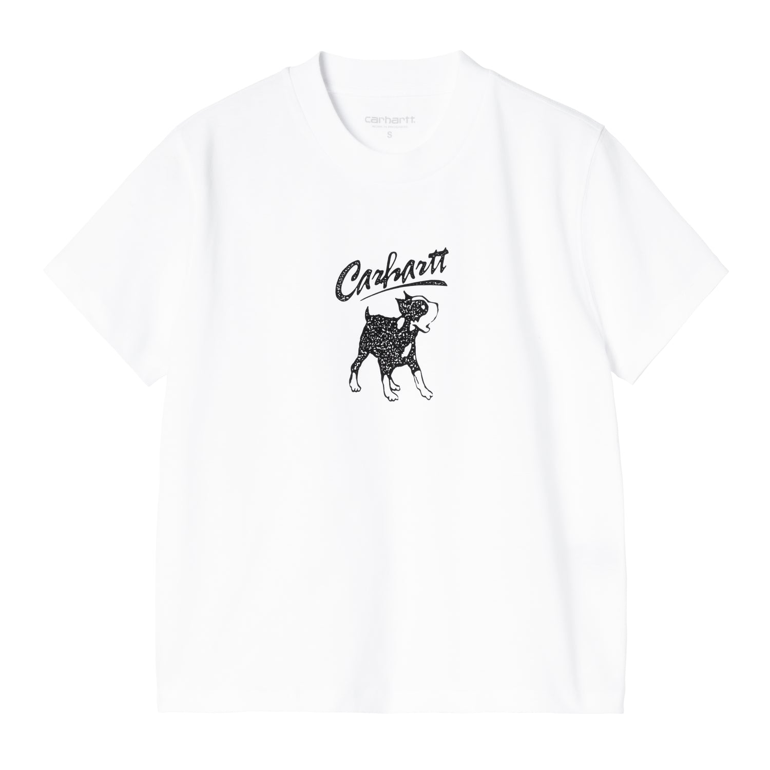 W' S/S Pup T-Shirt - White