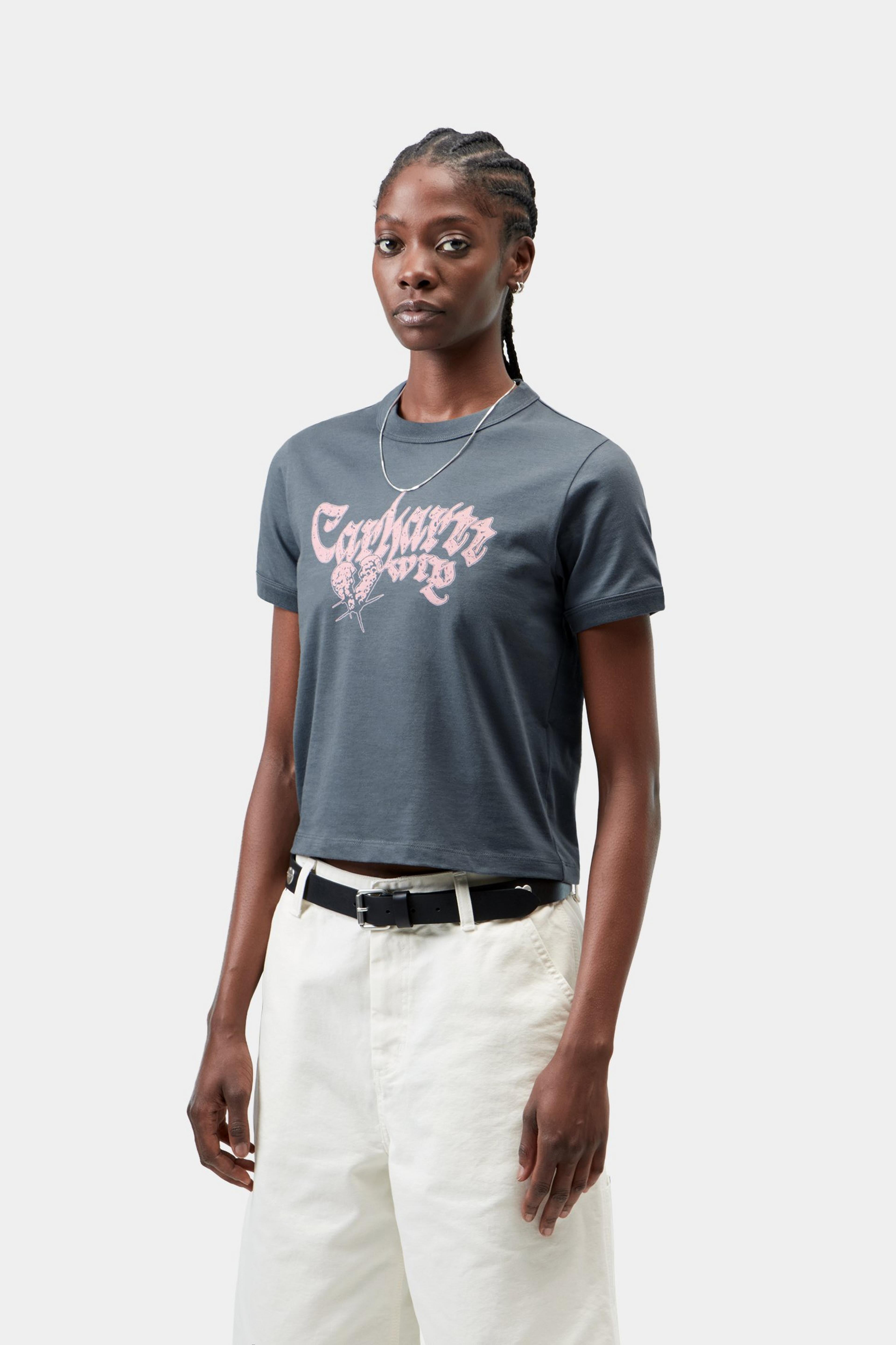 W' S/S Disenchant Ringer T-Shirt - Styx