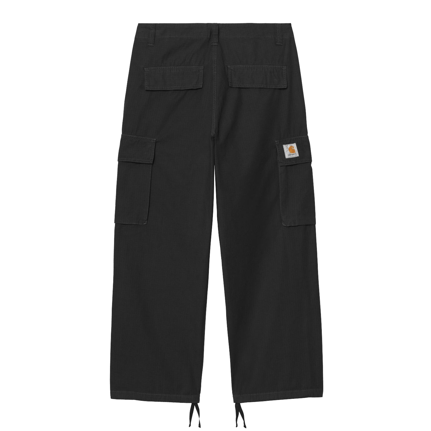 Kade Cargo Pant - Black, Garment dyed