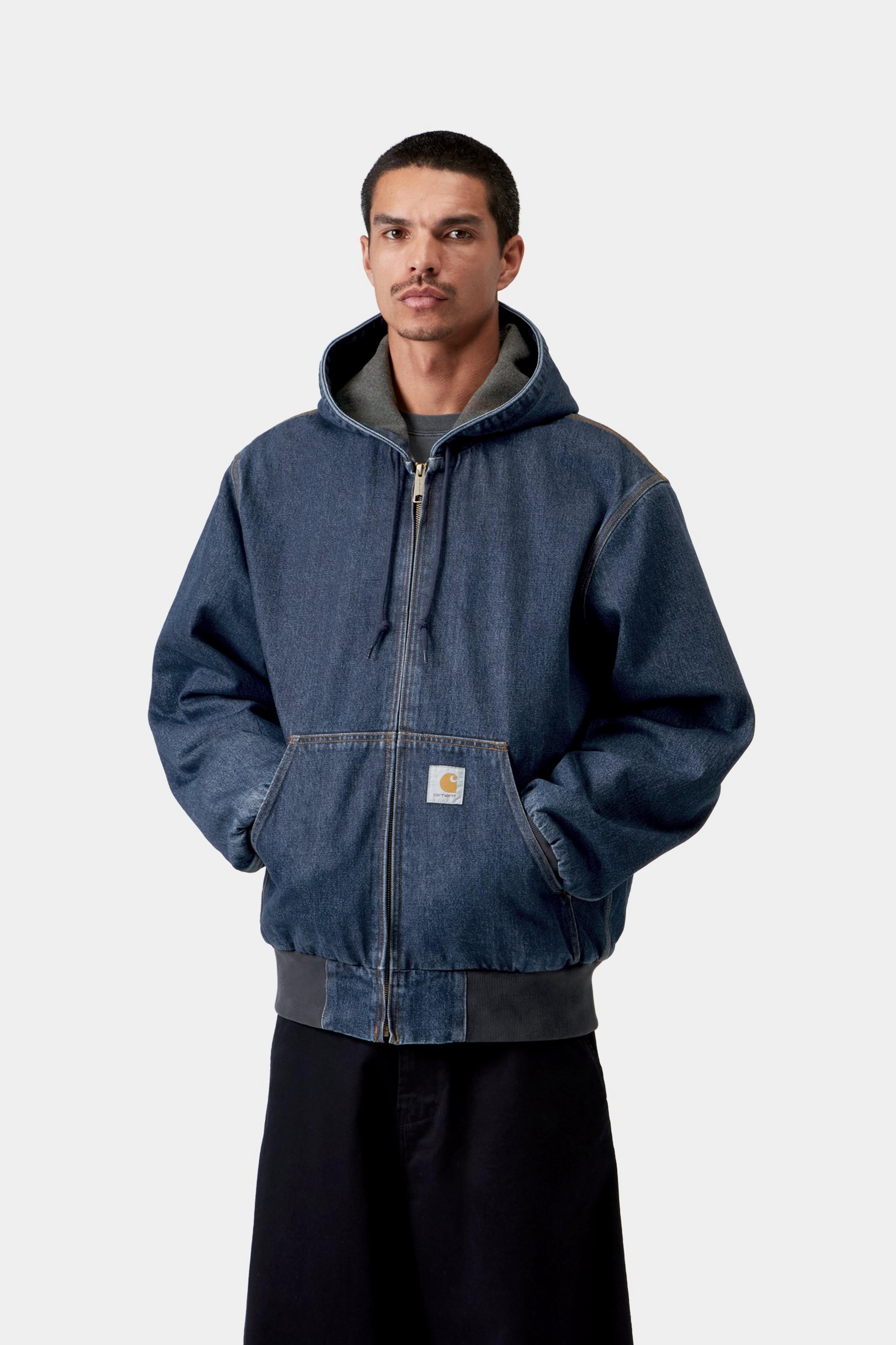 OG Active Jacket - Blue stone washed 2