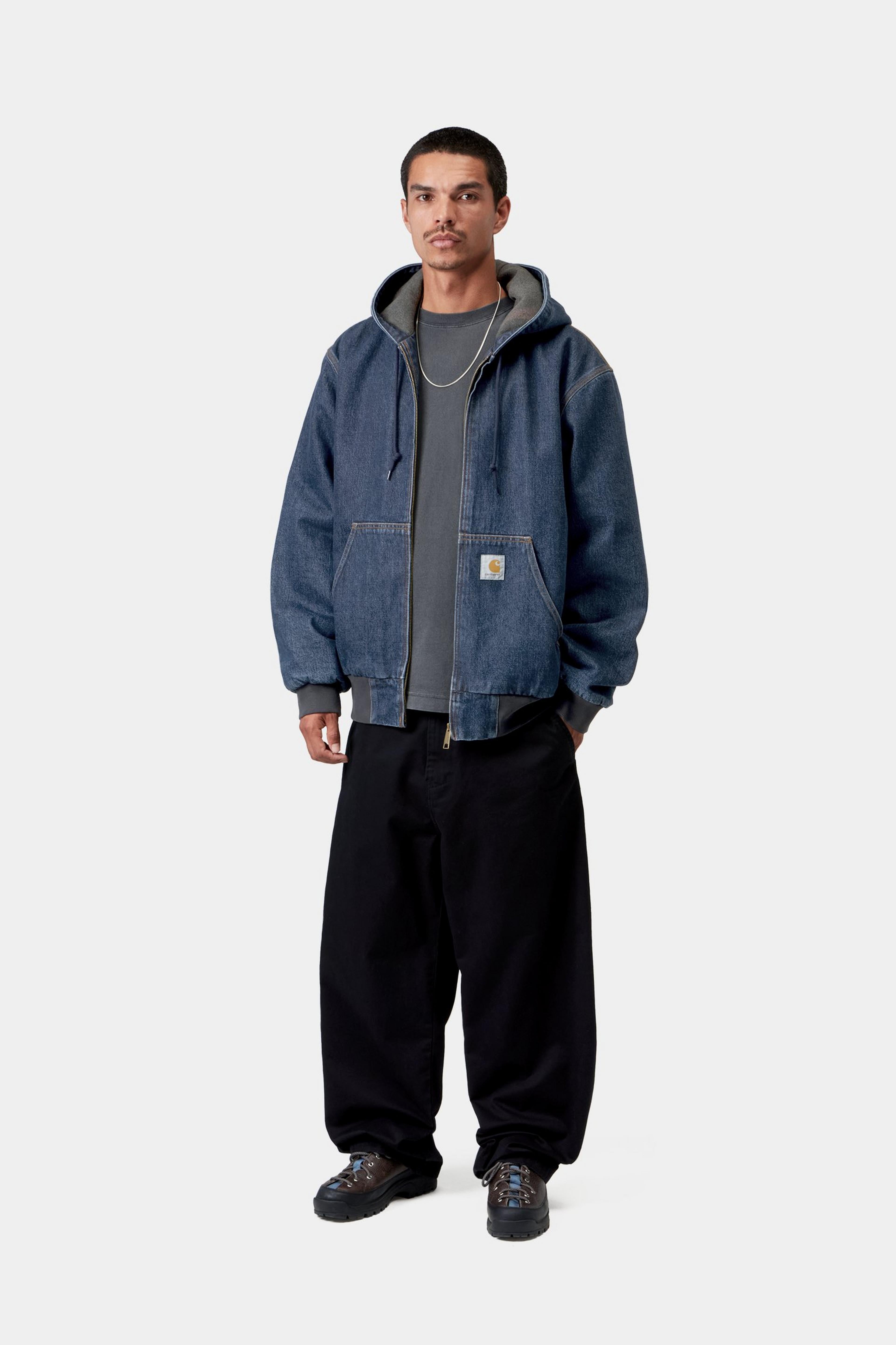 OG Active Jacket - Blue stone washed 5