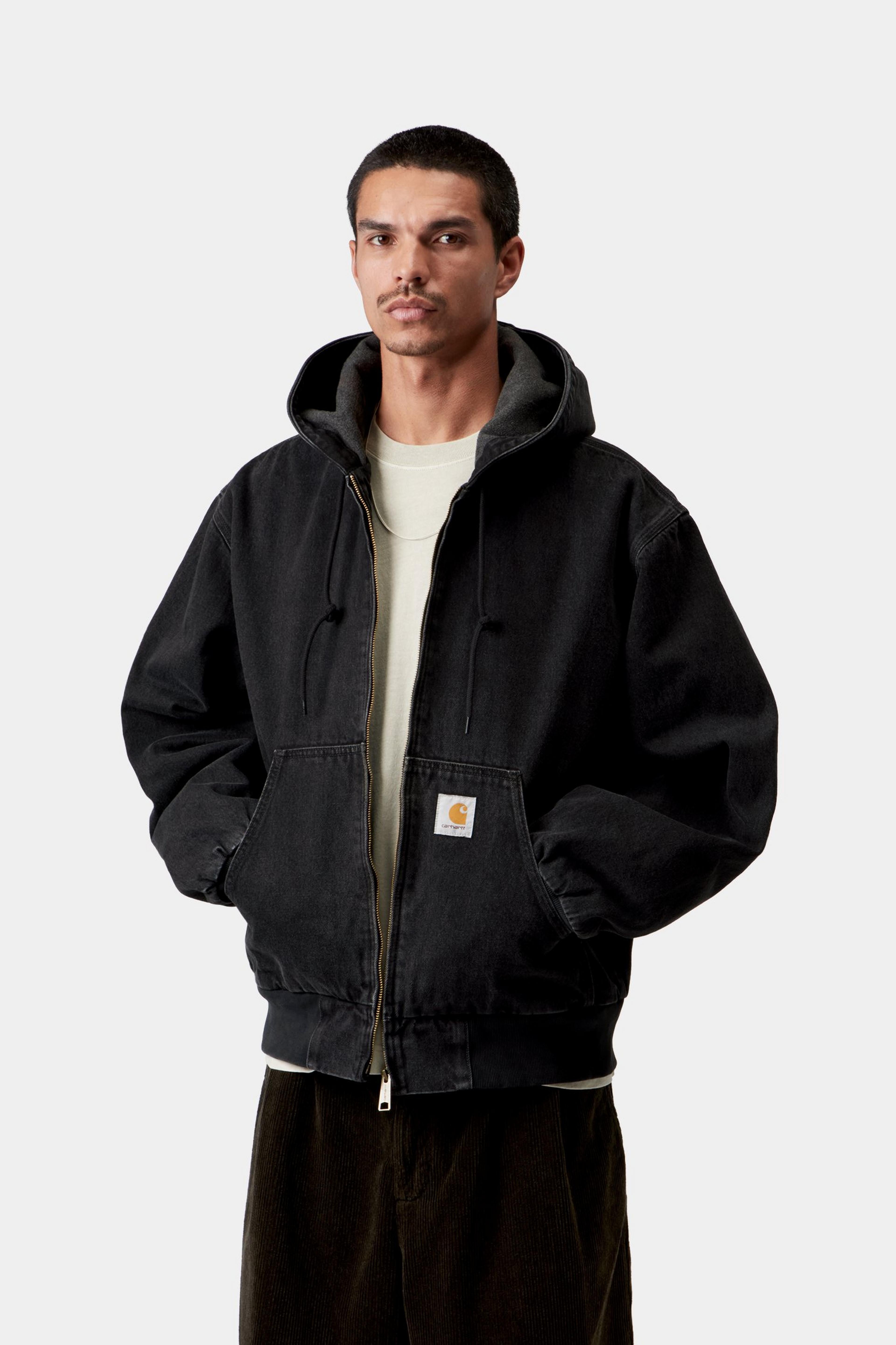 OG Active Jacket - Black stone washed 2