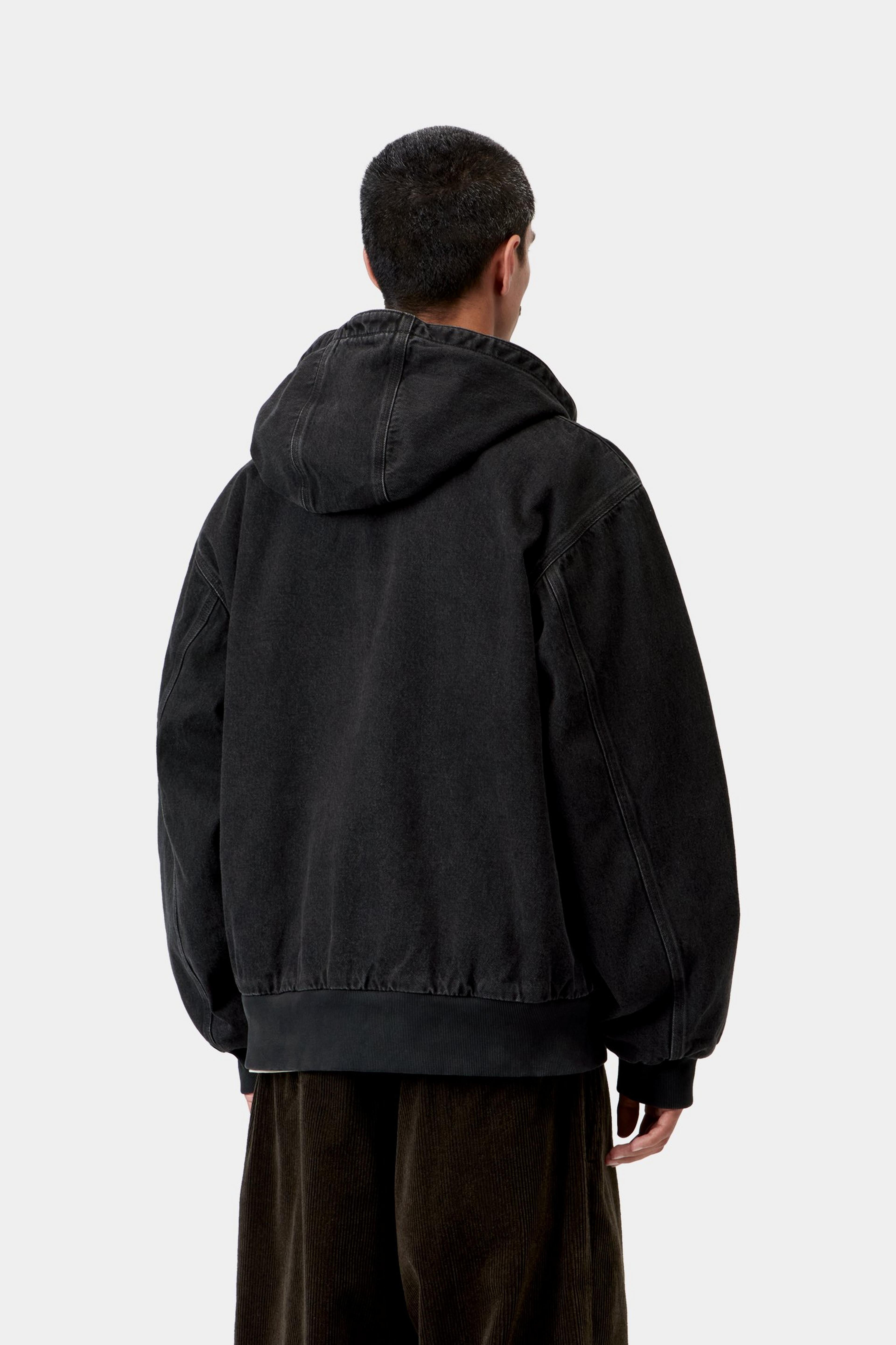 OG Active Jacket - Black stone washed 3