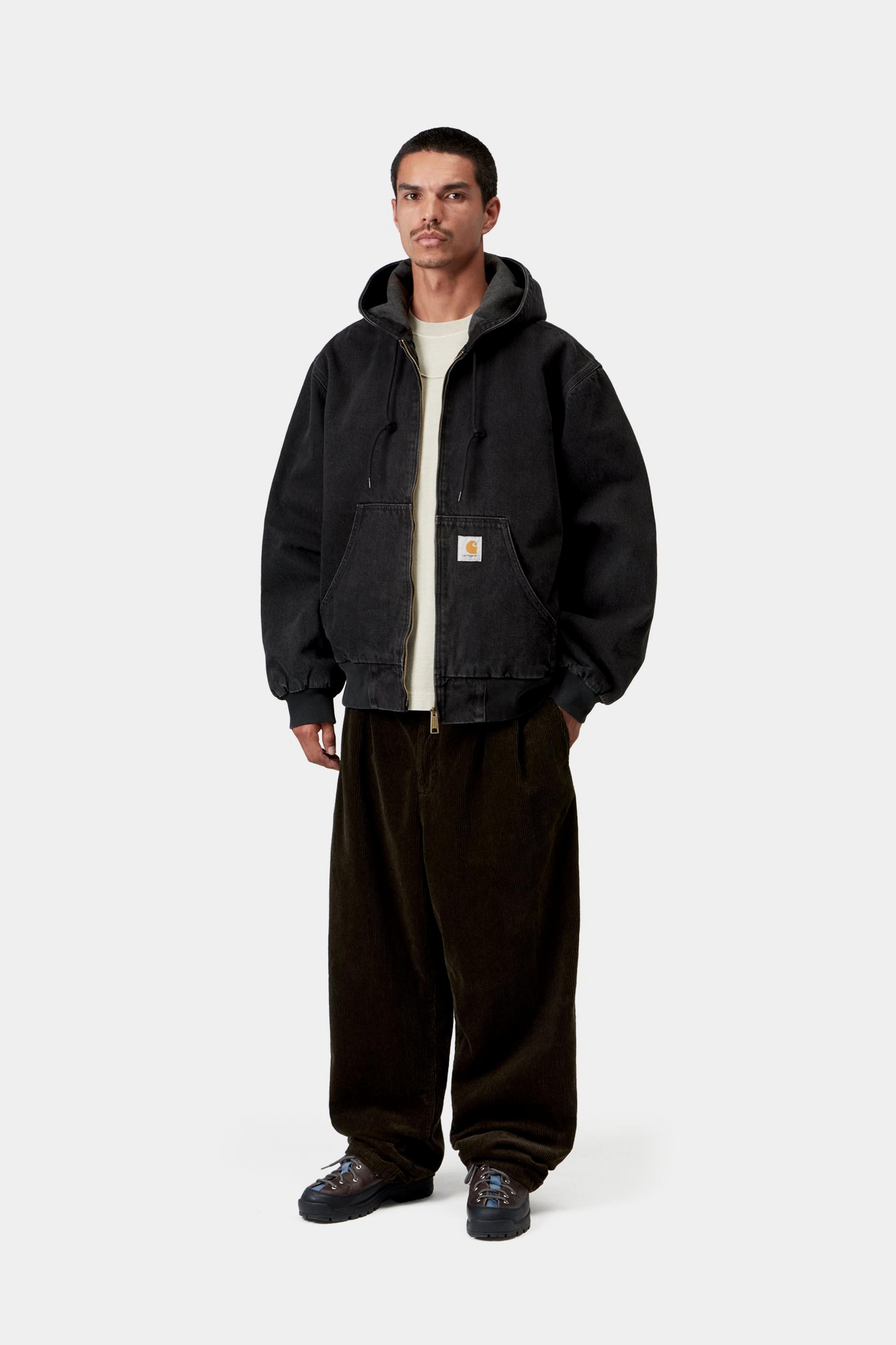 OG Active Jacket - Black stone washed 5