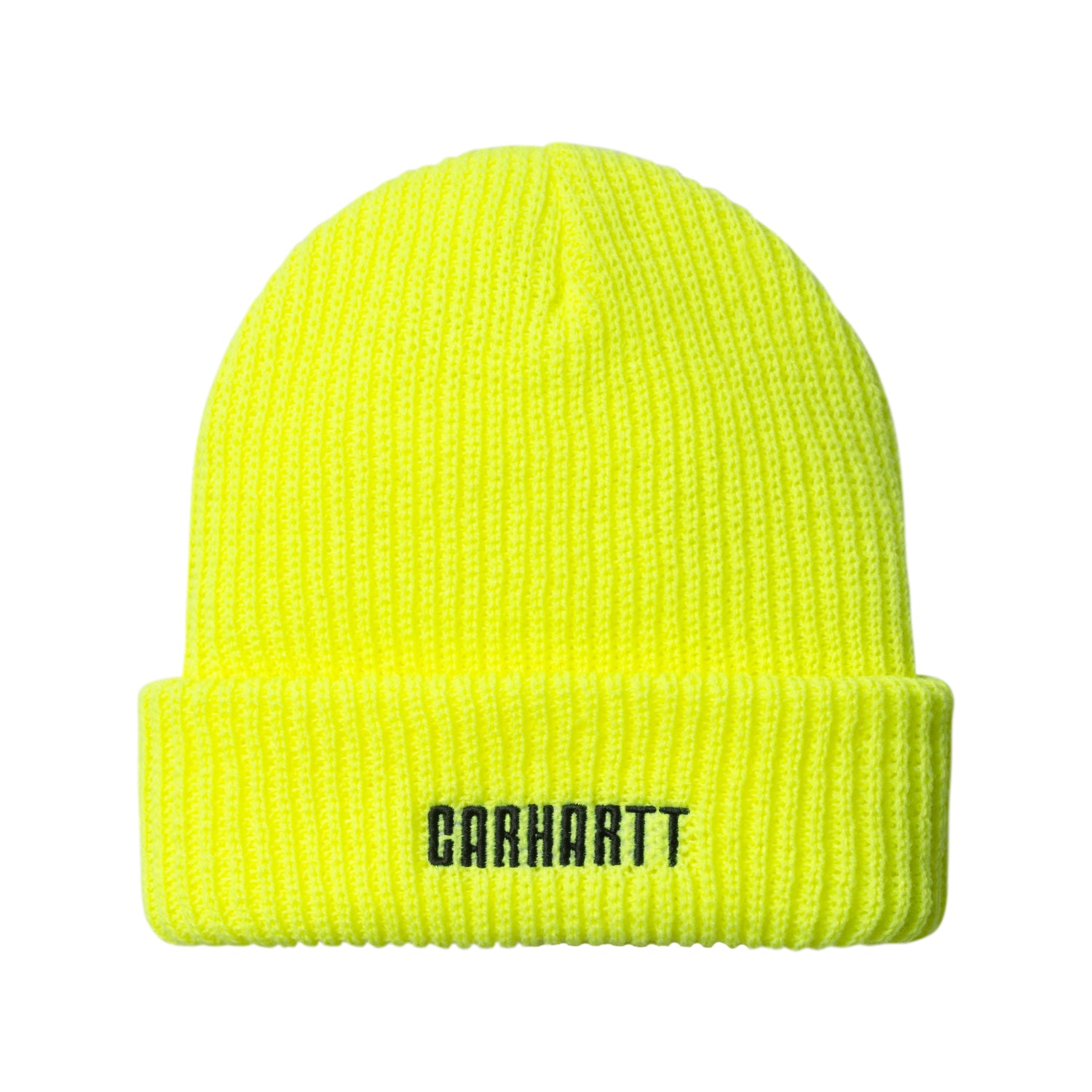 INDUSTRY BEANIE - Lumo Yellow / Black