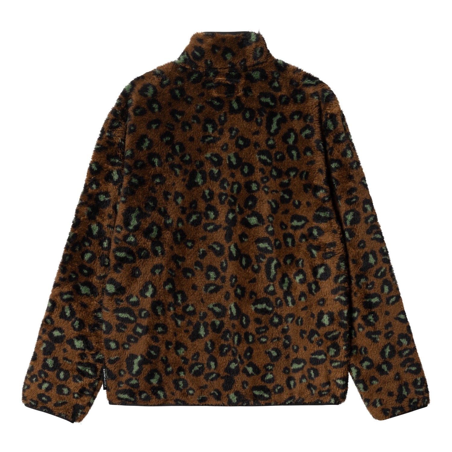 JEBSON SWEAT JACKET - Camo Leo, Tamarind / Black