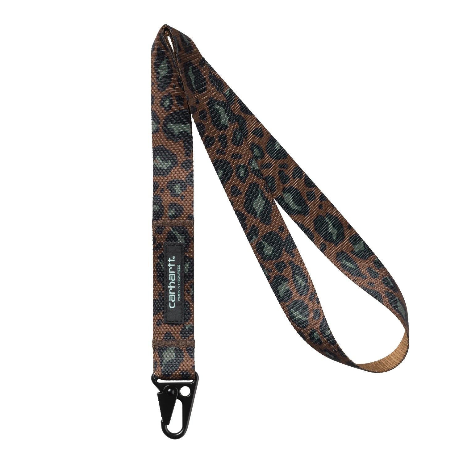 JUDE KEYCHAIN - Camo Leo Jacquard, Tamarind