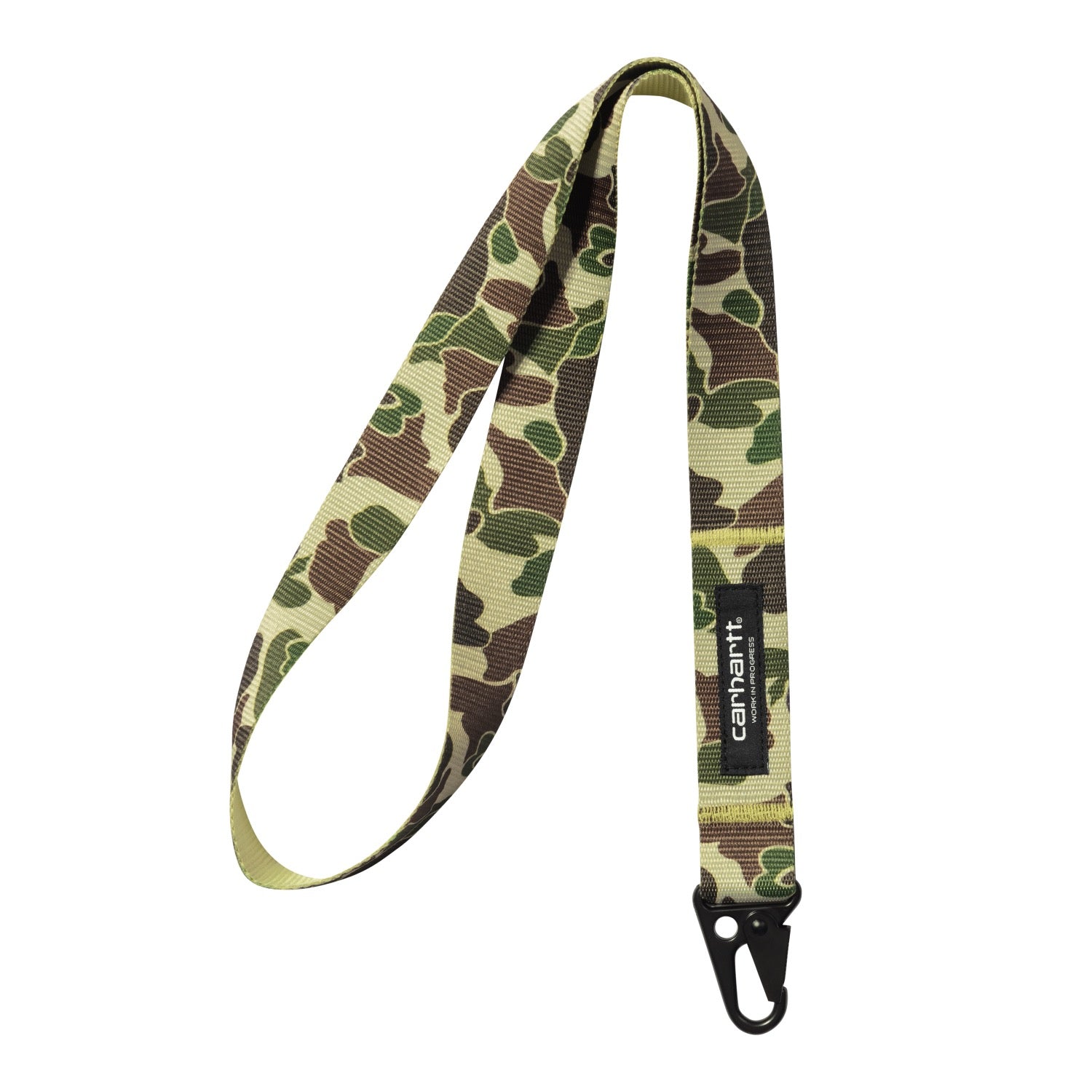 JUDE KEYCHAIN - Camo Duck Jacquard, Green