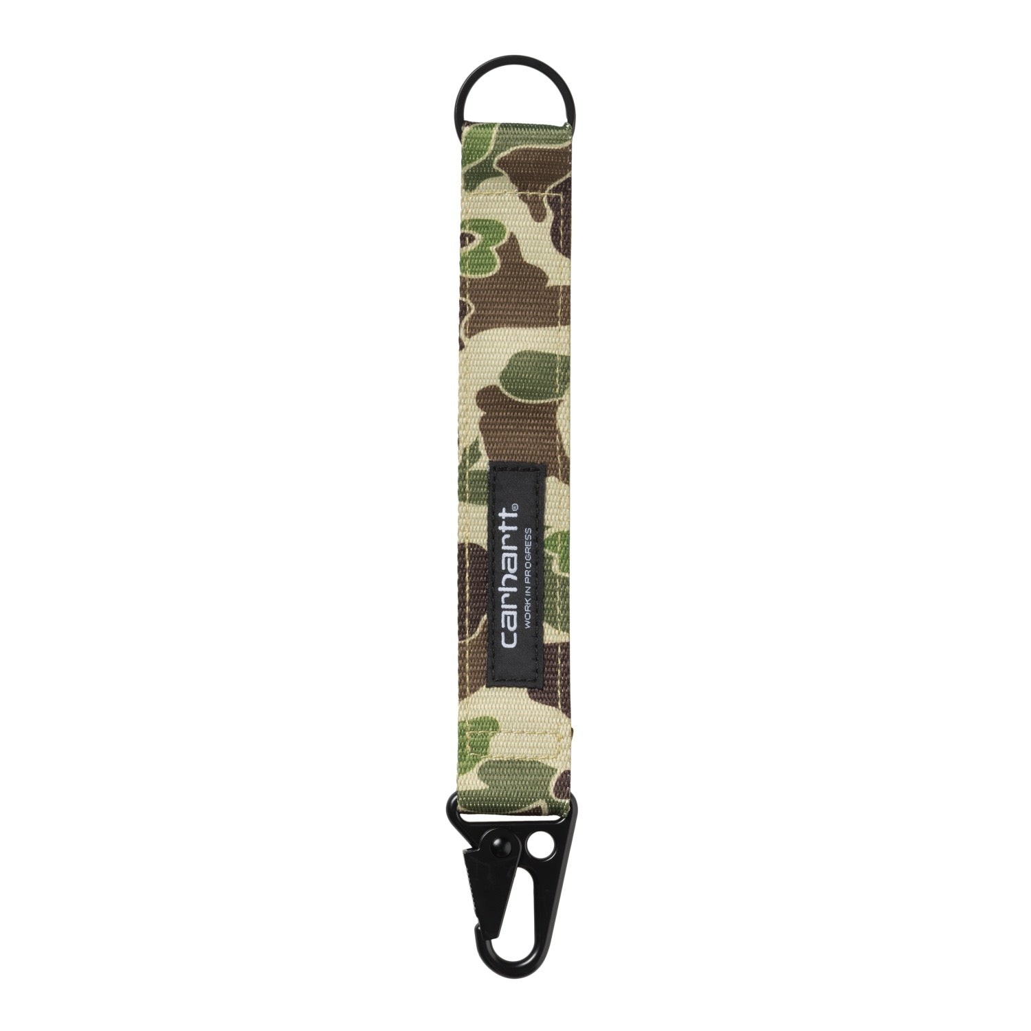 JUDE KEYHOLDER - Camo Duck Jacquard, Green