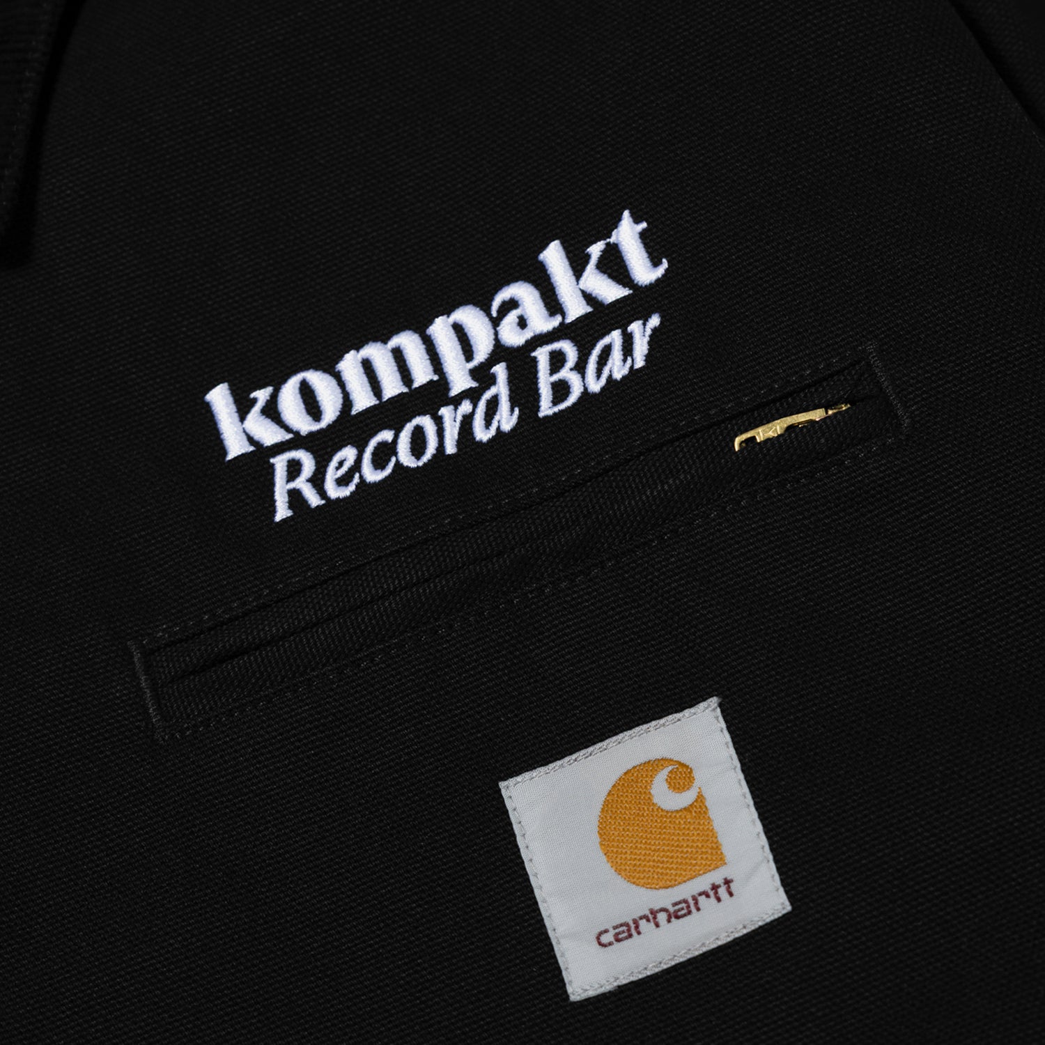 KOMPAKT OG DETROIT JACKET - Black (rinsed)