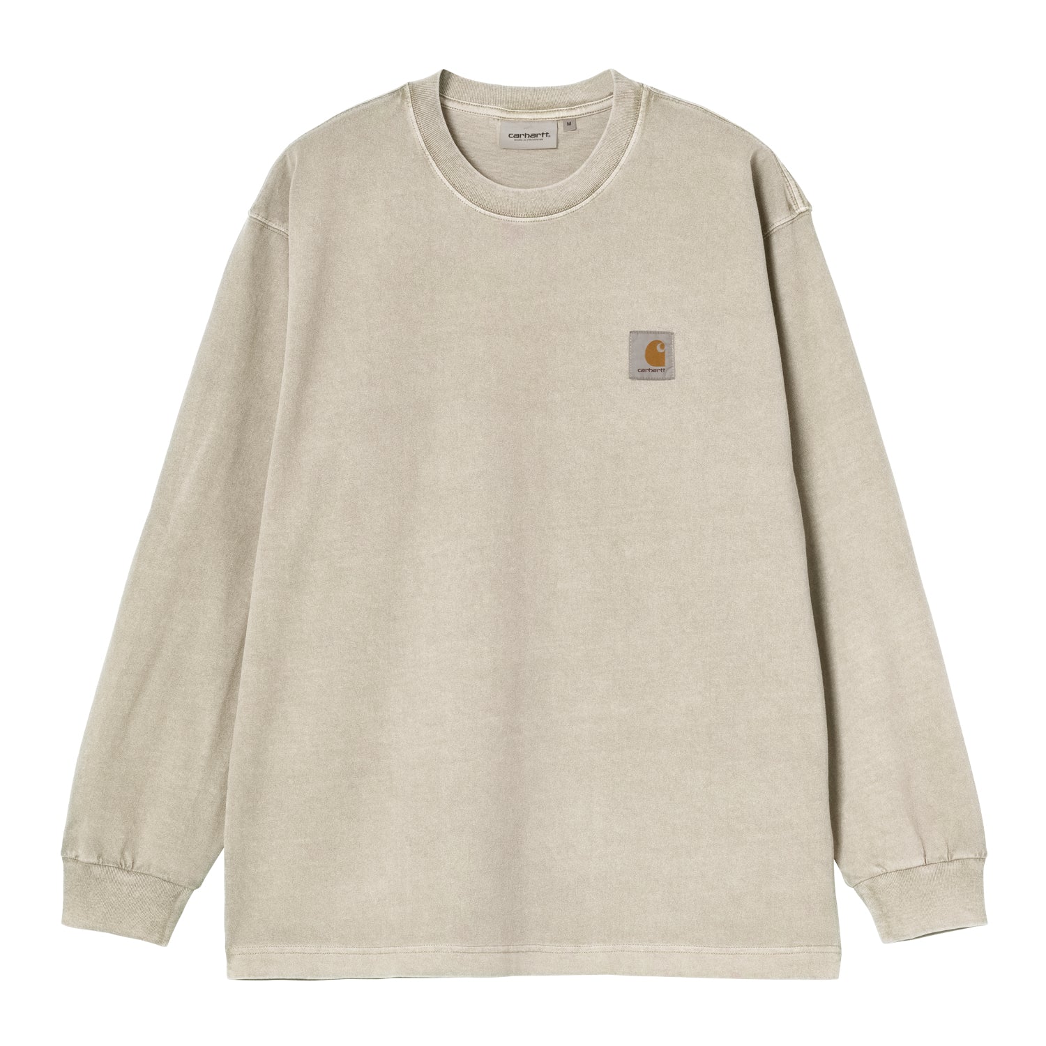 L/S VISTA T-SHIRT  - Fleur De Sel (garment dyed)