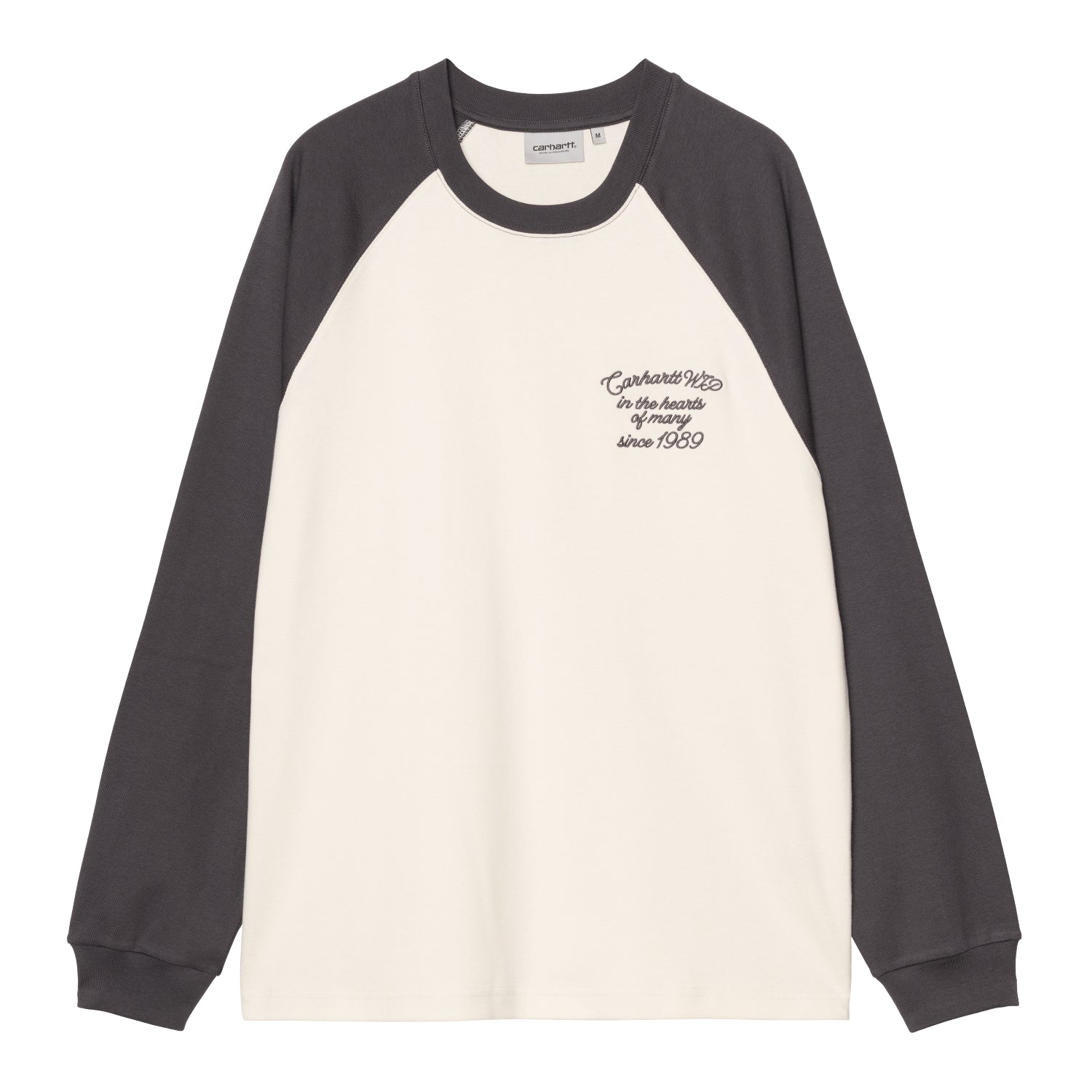 L/S ALSTON T-SHIRT  - Wax / Graphite